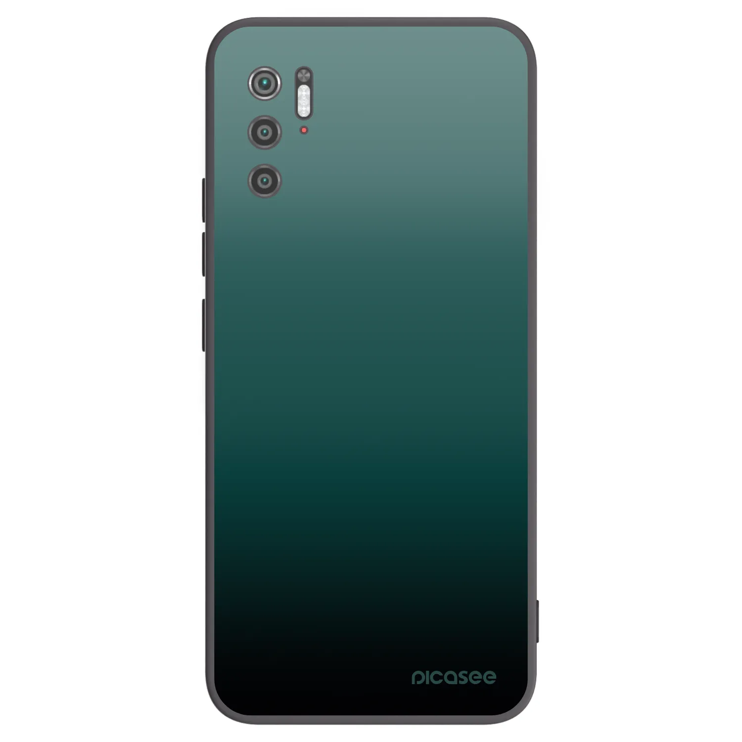 Picasee silikonski črni ovitek za Xiaomi Poco M3 Pro 5G - Verdant Fade