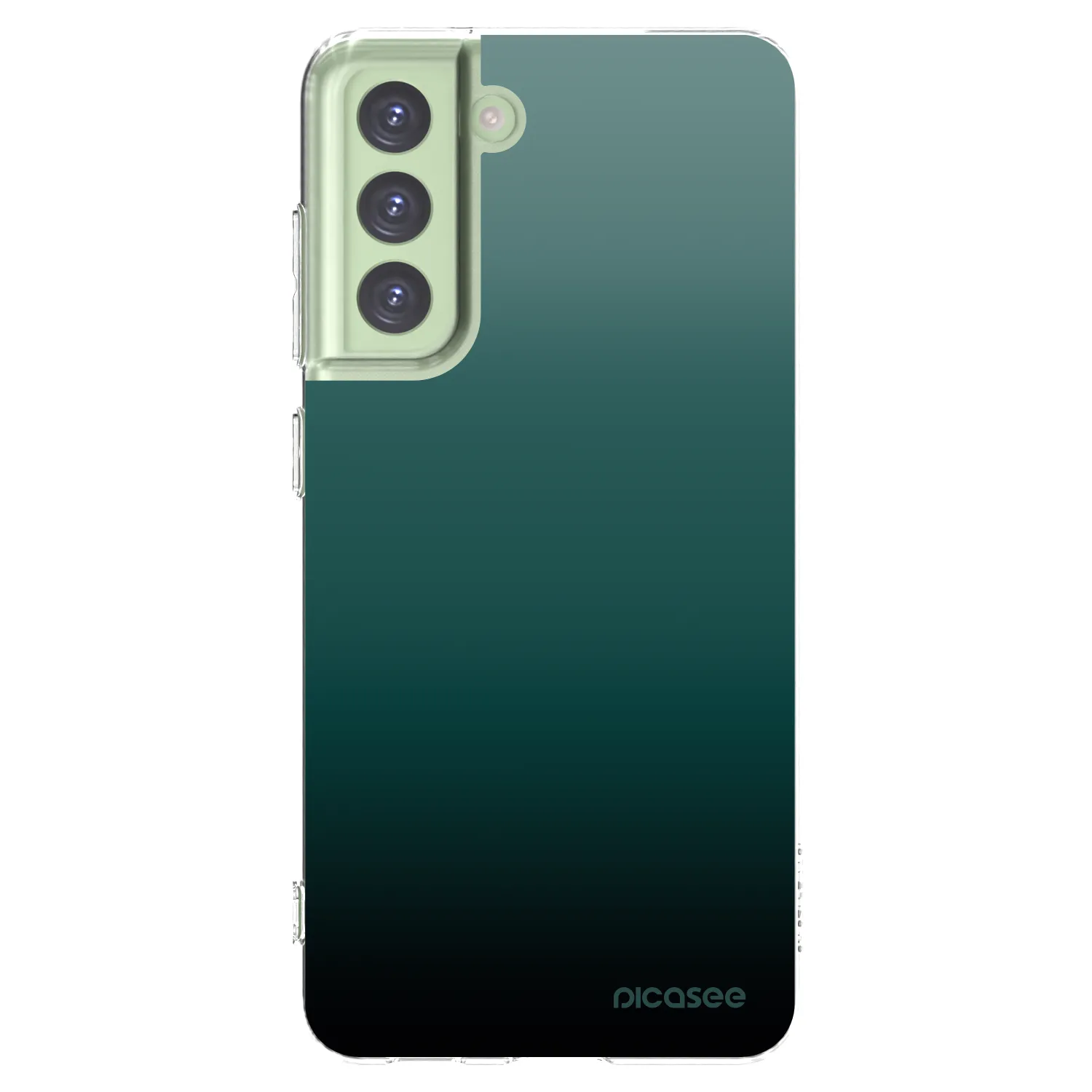 Picasee silikonski prozorni ovitek za Samsung Galaxy S21 FE 5G - Verdant Fade
