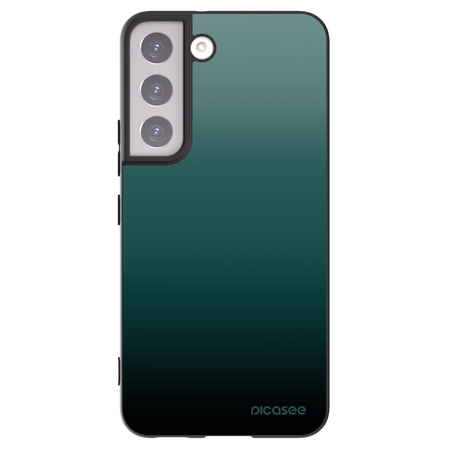 Picasee silikonski črni ovitek za Samsung Galaxy S22 5G - Verdant Fade