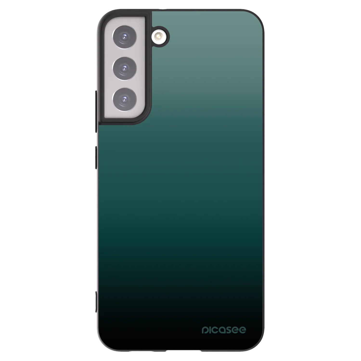 Picasee silikonski črni ovitek za Samsung Galaxy S22+ 5G - Verdant Fade