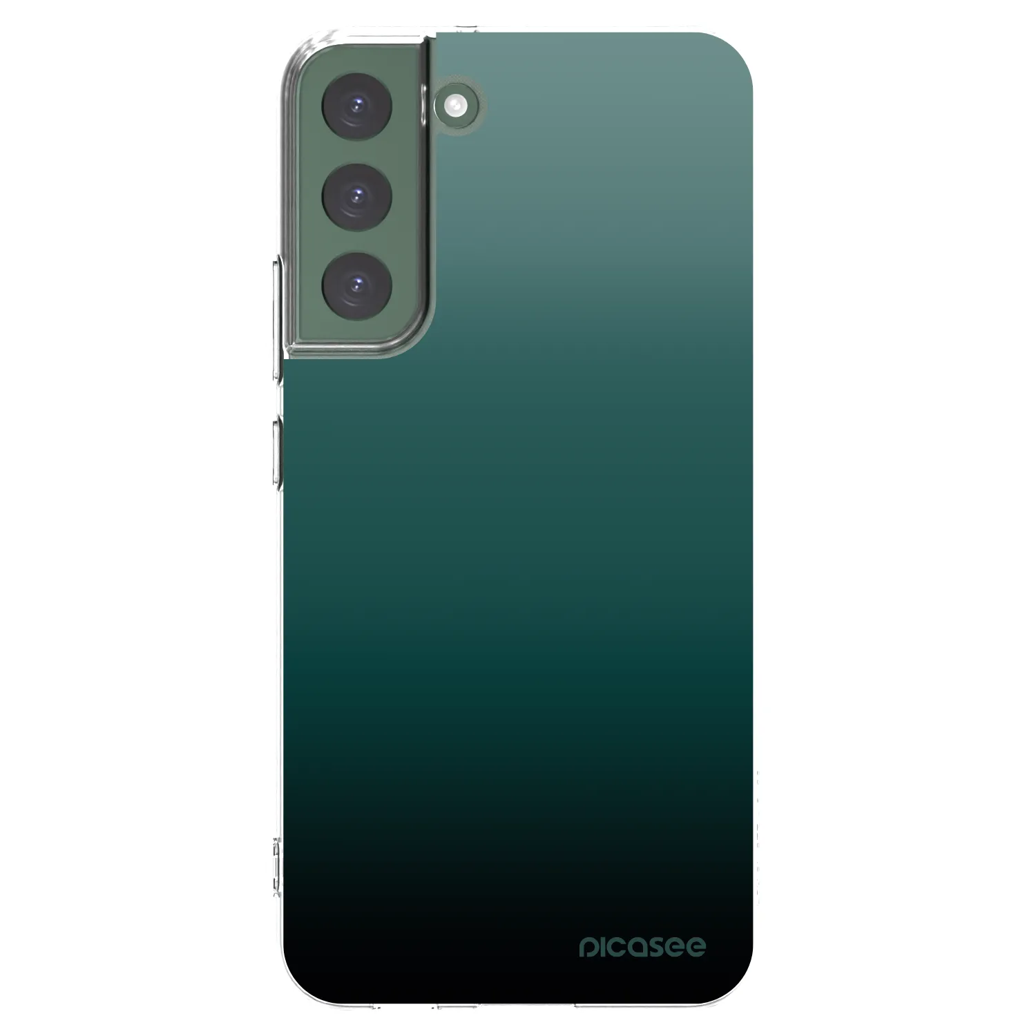 Picasee silikonski prozorni ovitek za Samsung Galaxy S22+ 5G - Verdant Fade