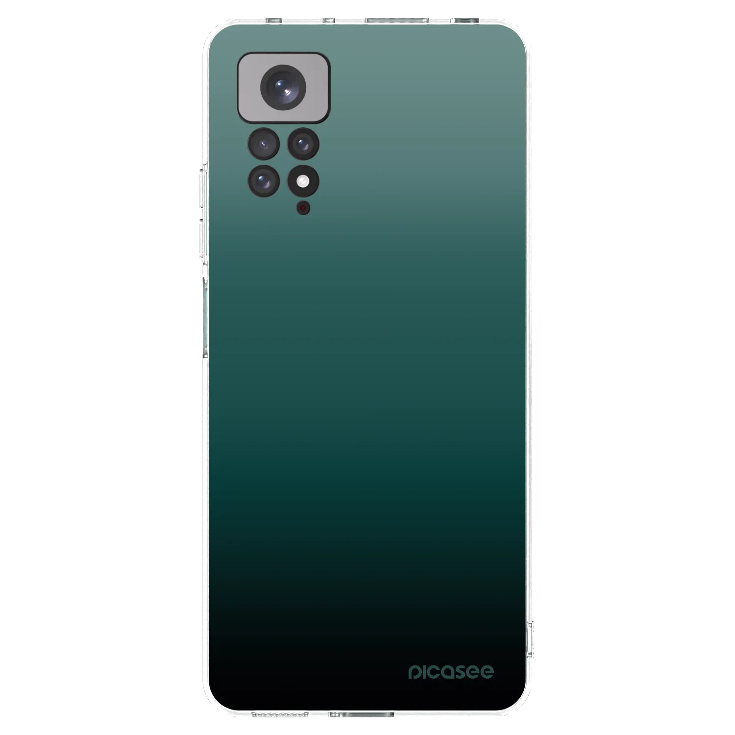 Picasee silikonski prozorni ovitek za Xiaomi Redmi Note 11S 4G - Verdant Fade
