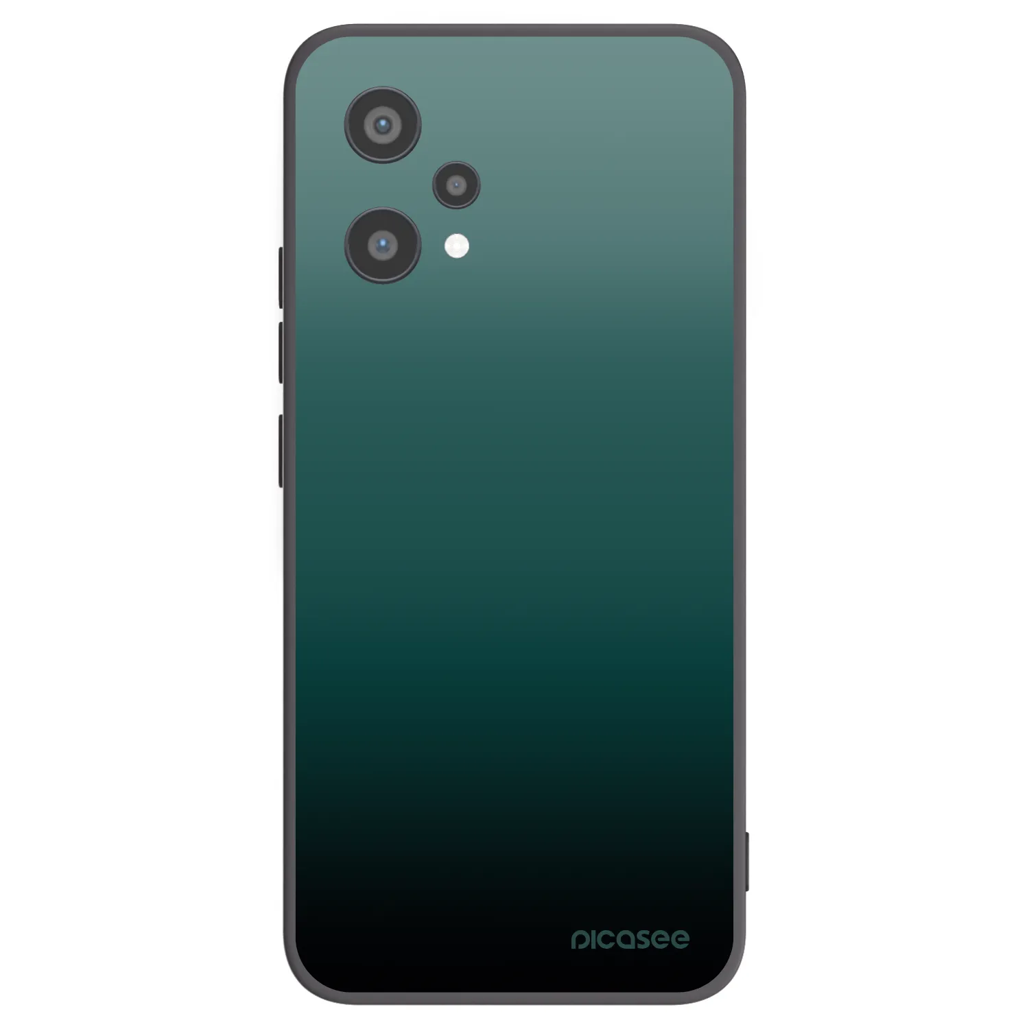 Picasee silikonski črni ovitek za Realme 9 Pro 5G - Verdant Fade