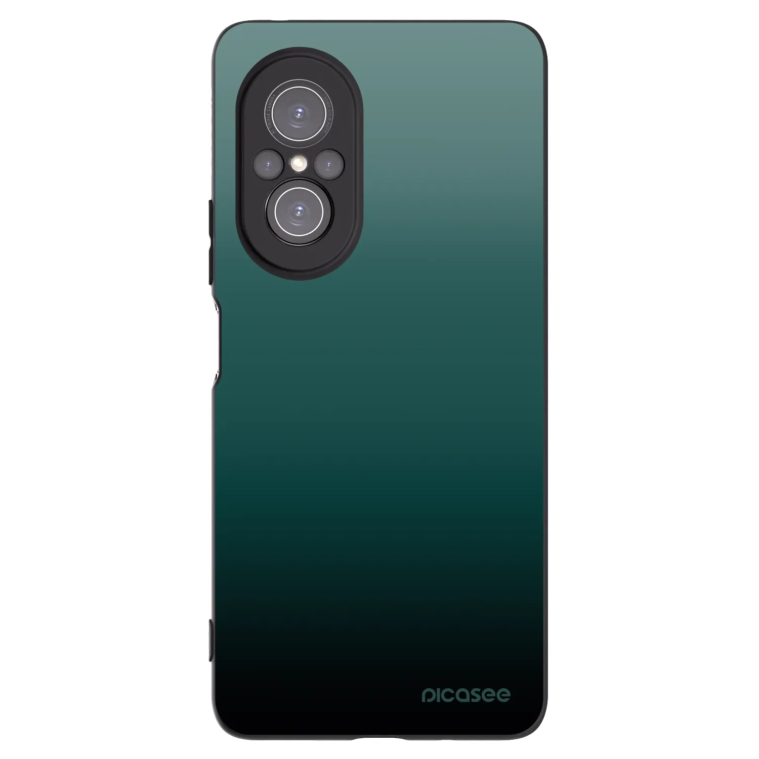 Picasee silikonski črni ovitek za Huawei Nova 9 SE - Verdant Fade