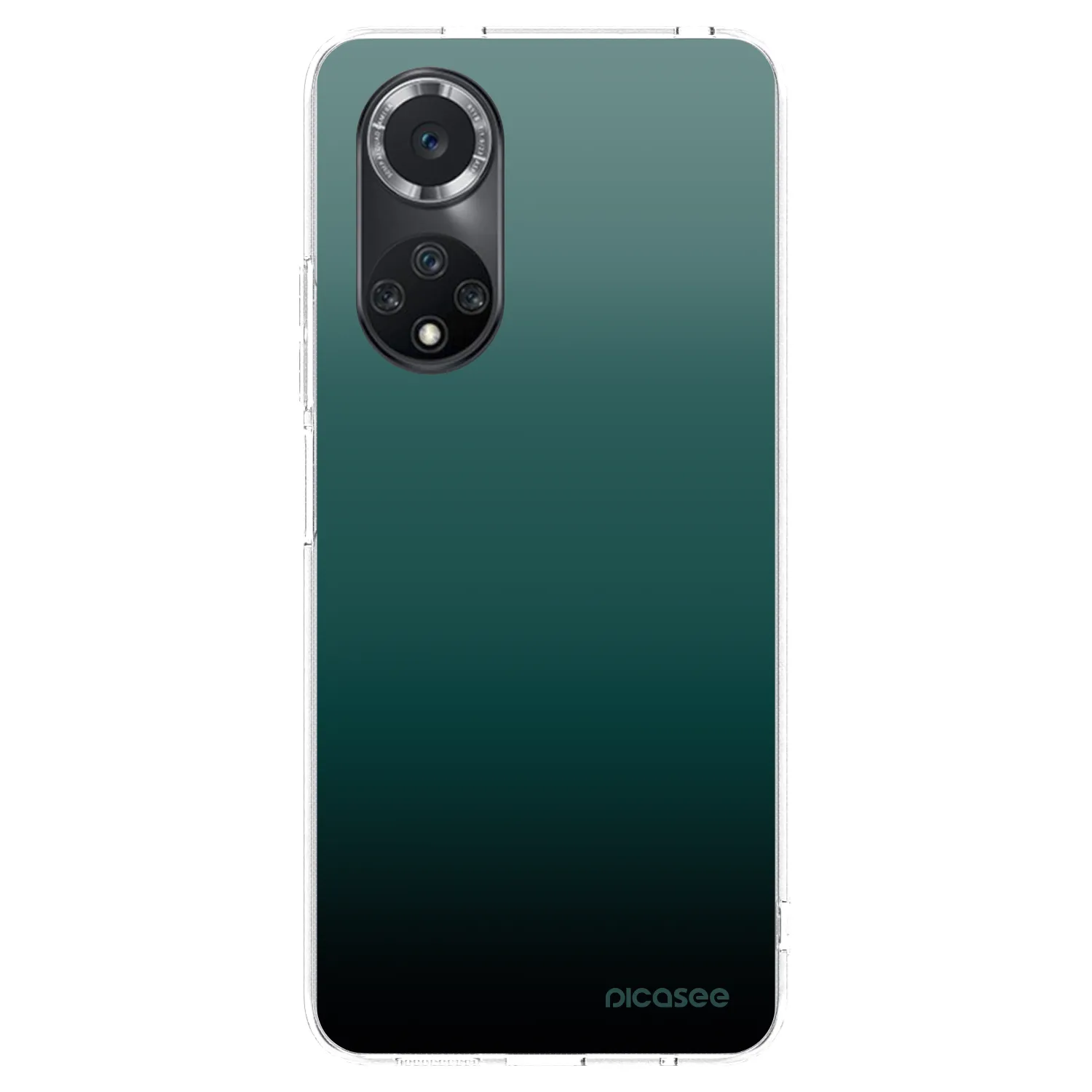 Picasee silikonski prozorni ovitek za Huawei Nova 9 SE - Verdant Fade
