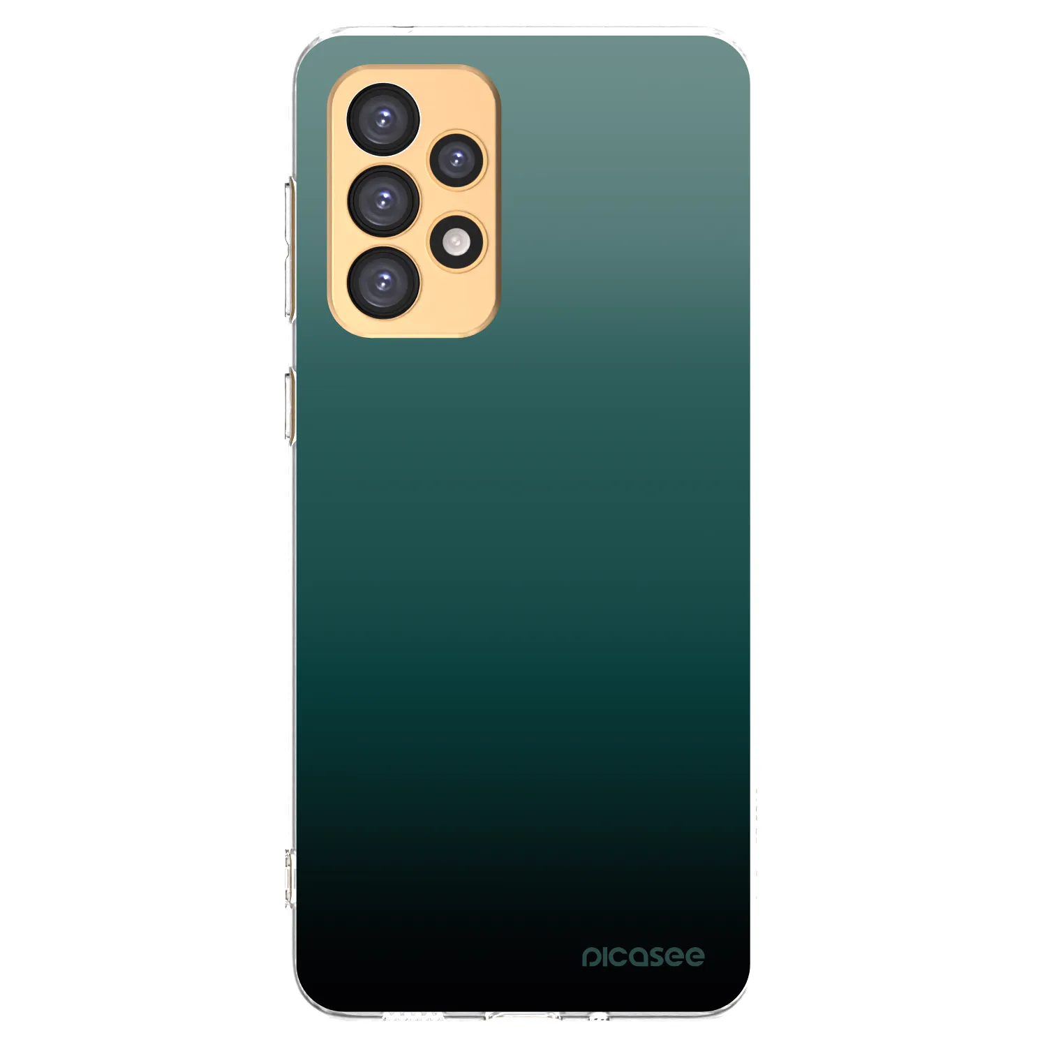 Picasee silikonski prozorni ovitek za Samsung Galaxy A33 5G A336 - Verdant Fade