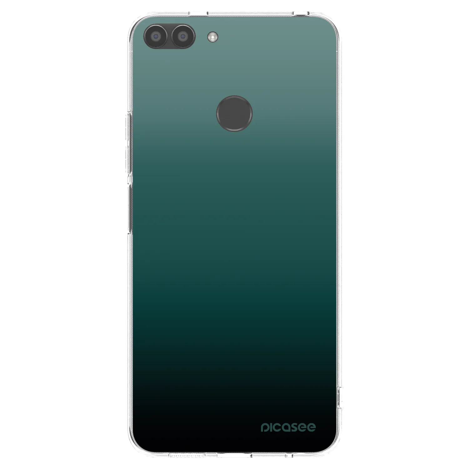 Picasee silikonski prozorni ovitek za Huawei P Smart - Verdant Fade