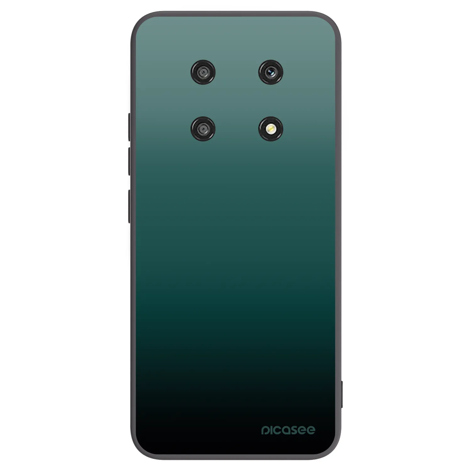 Picasee silikonski črni ovitek za Honor Magic4 Lite 5G - Verdant Fade