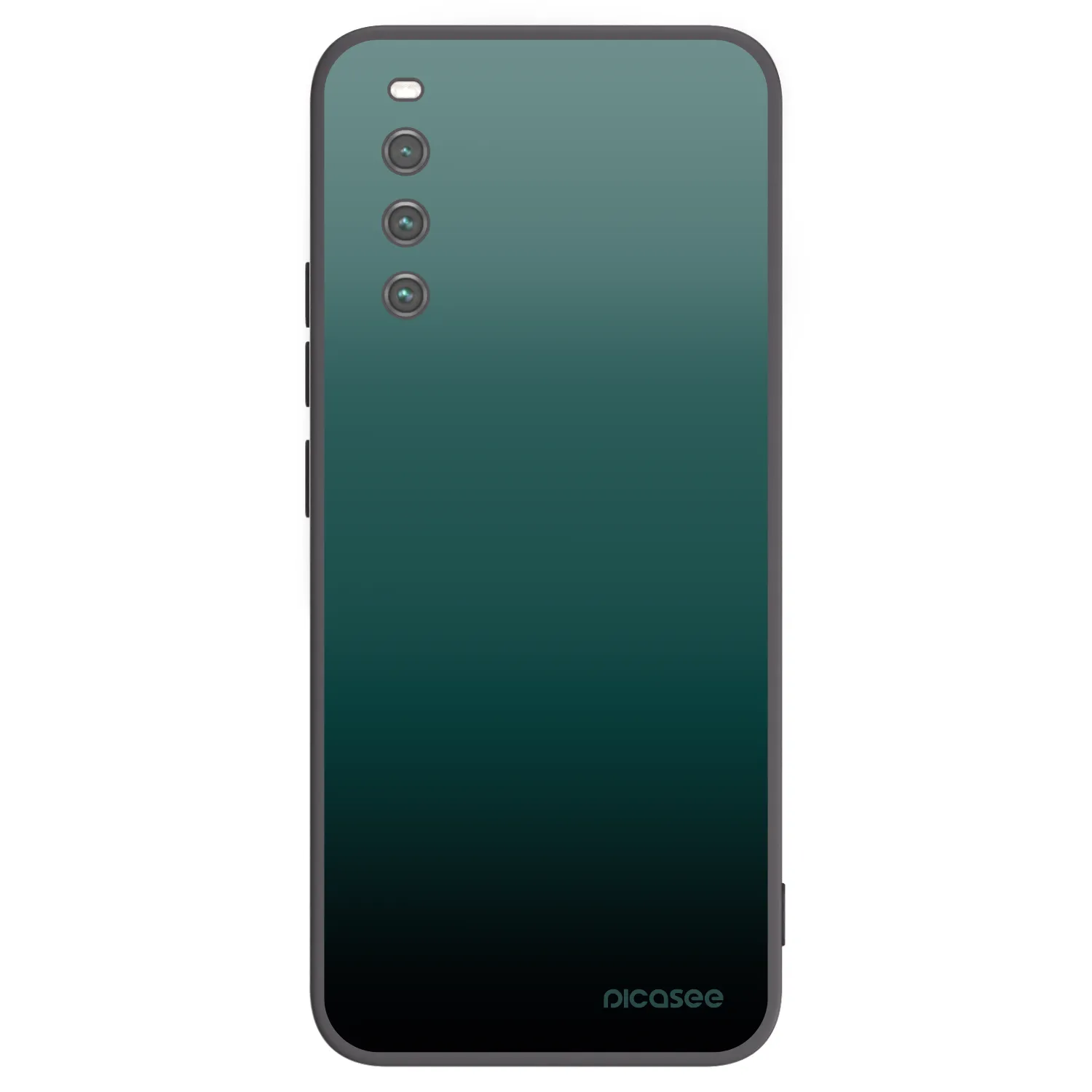 Picasee silikonski črni ovitek za Sony Xperia 10 IV 5G - Verdant Fade