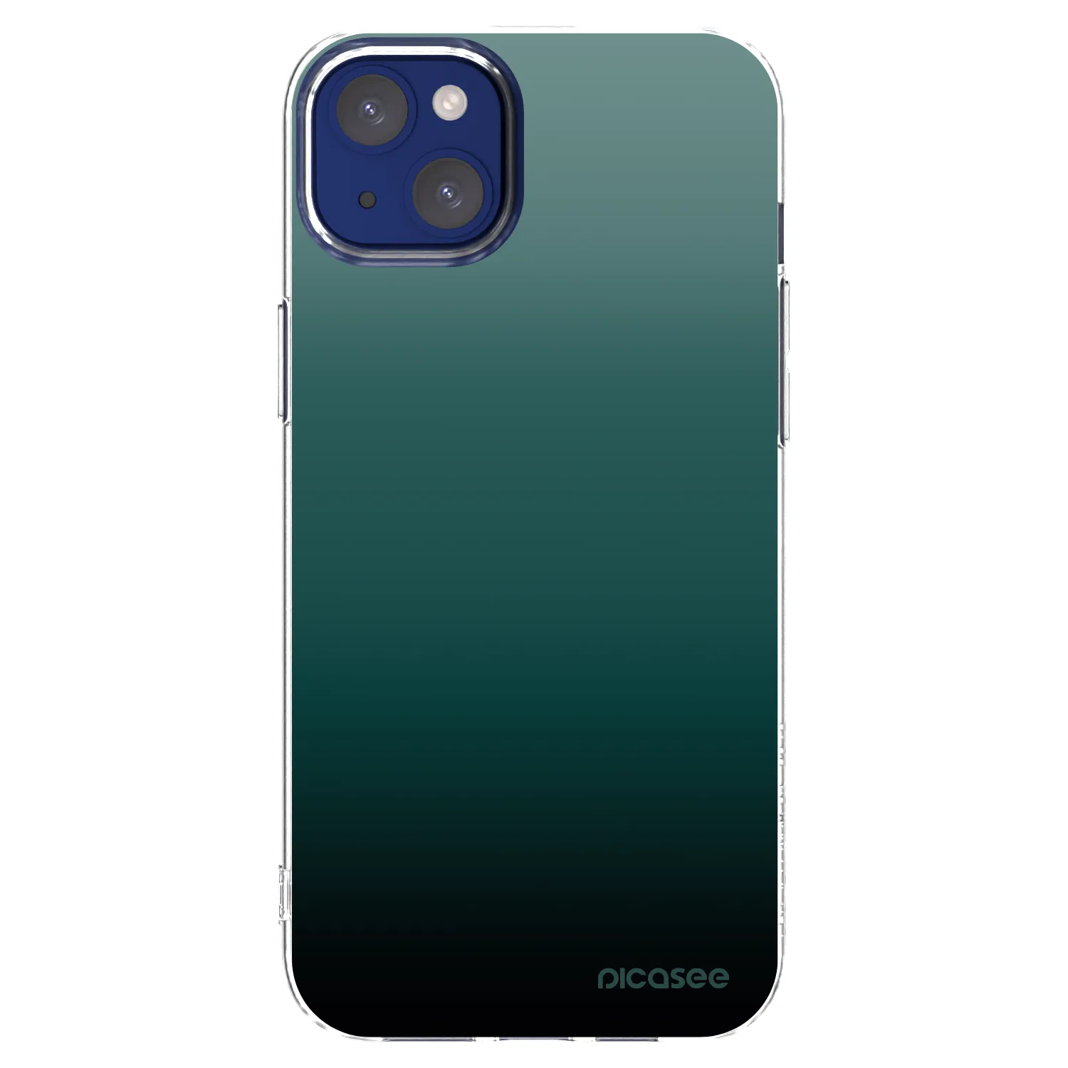 Picasee silikonski prozorni ovitek za Apple iPhone 14 Plus - Verdant Fade