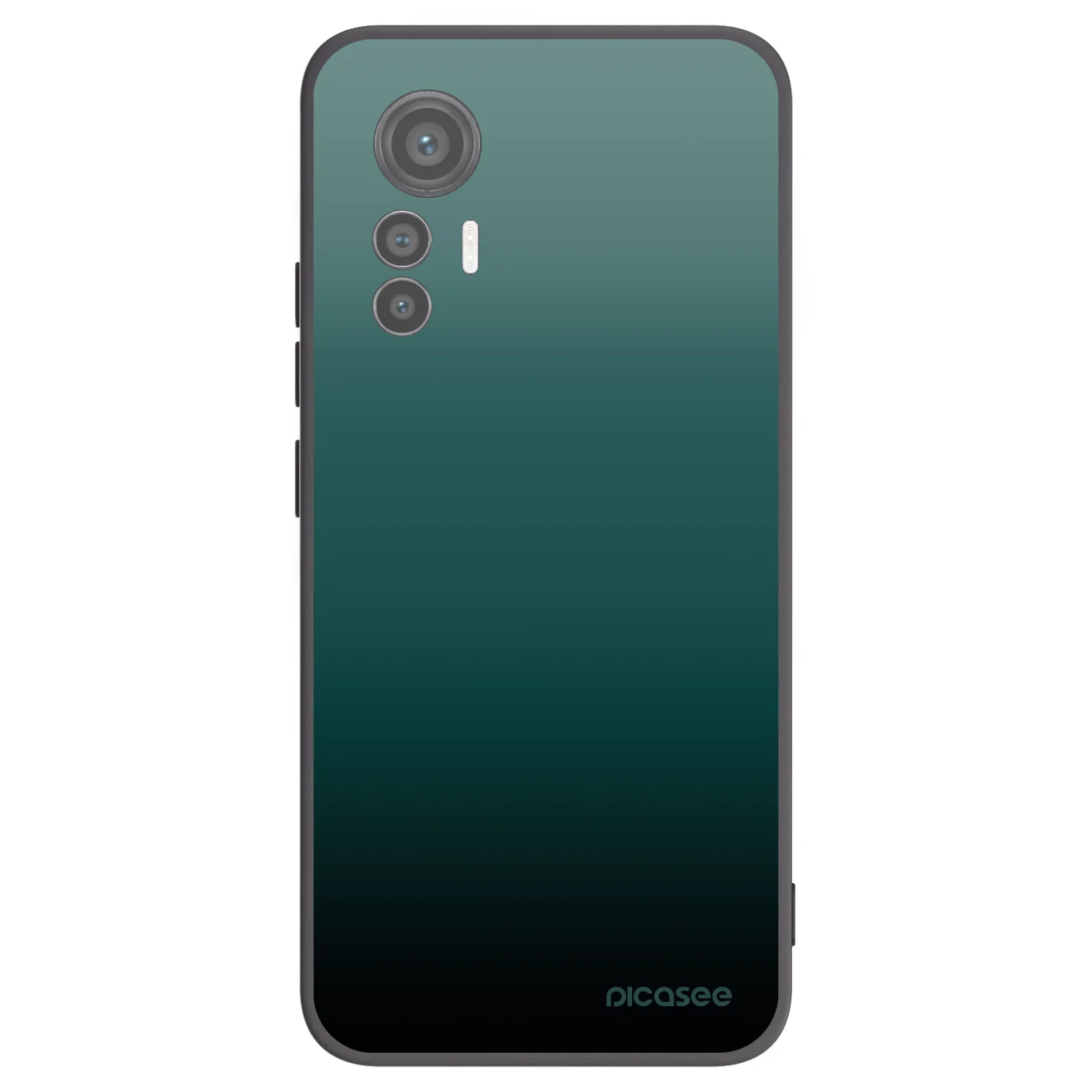 Picasee silikonski črni ovitek za Xiaomi 12 Lite - Verdant Fade