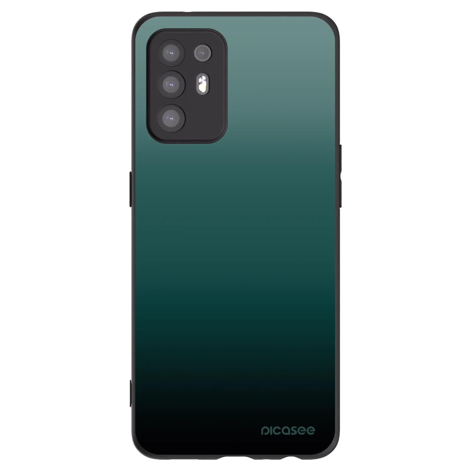 Picasee silikonski črni ovitek za OPPO A94 5G - Verdant Fade