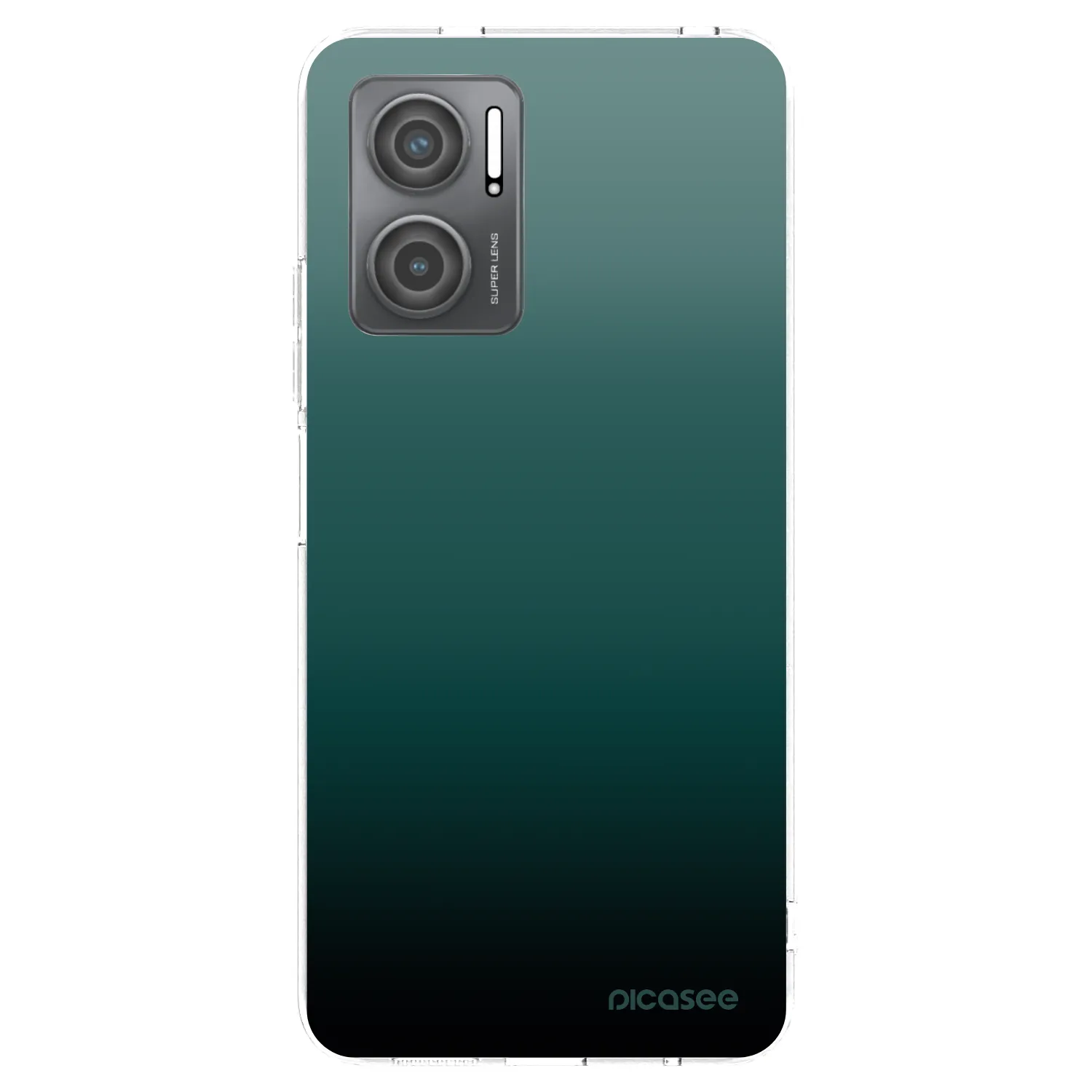 Picasee silikonski prozorni ovitek za Xiaomi Redmi 10 5G - Verdant Fade