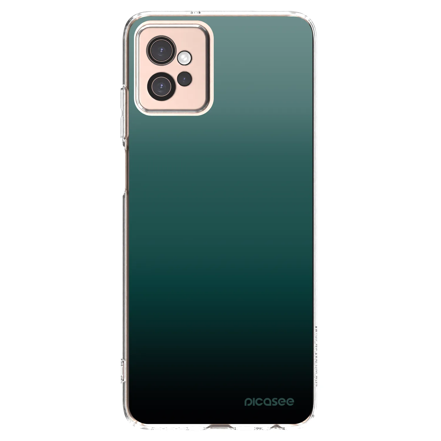 Picasee silikonski prozorni ovitek za Motorola Moto G32 - Verdant Fade