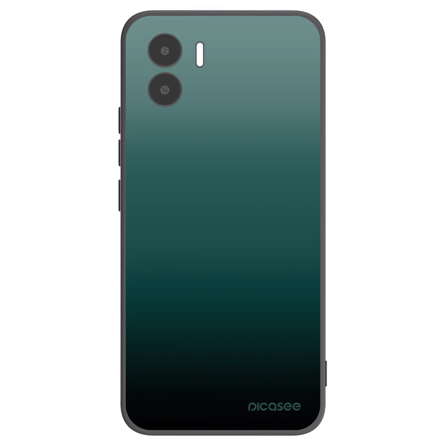 Picasee silikonski črni ovitek za Xiaomi Redmi A1 - Verdant Fade