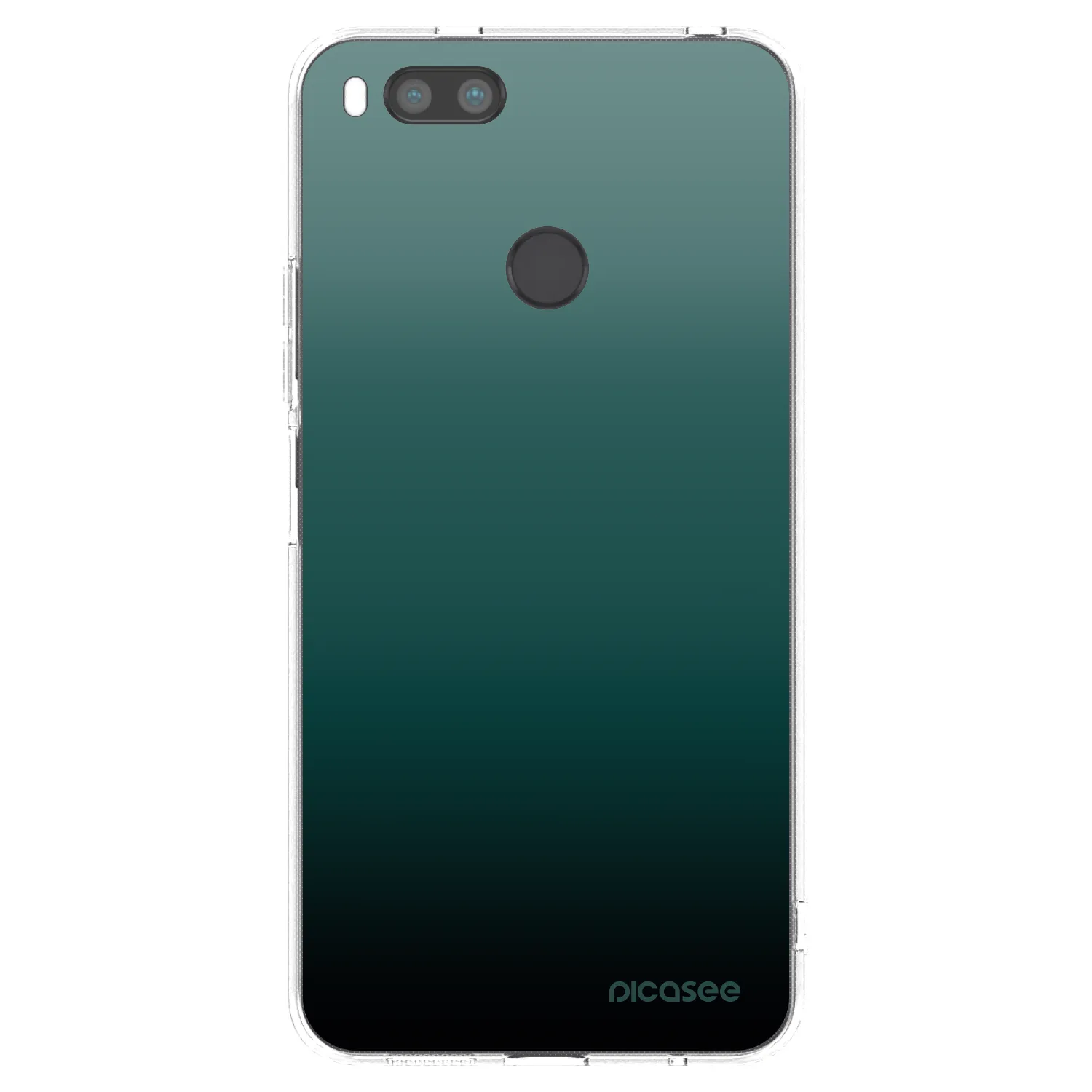 Picasee silikonski prozorni ovitek za Xiaomi Redmi A1 - Verdant Fade