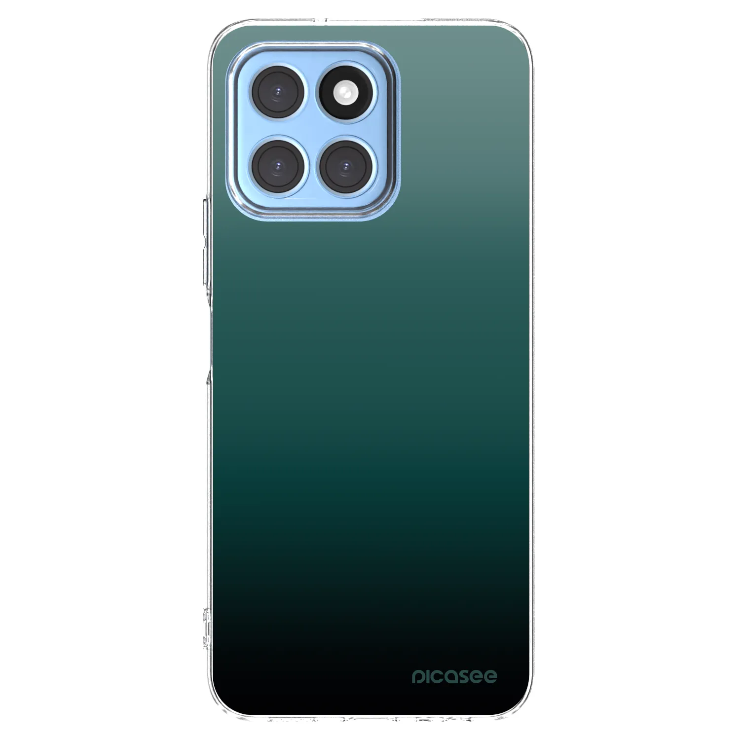 Picasee silikonski prozorni ovitek za Honor X8 5G - Verdant Fade