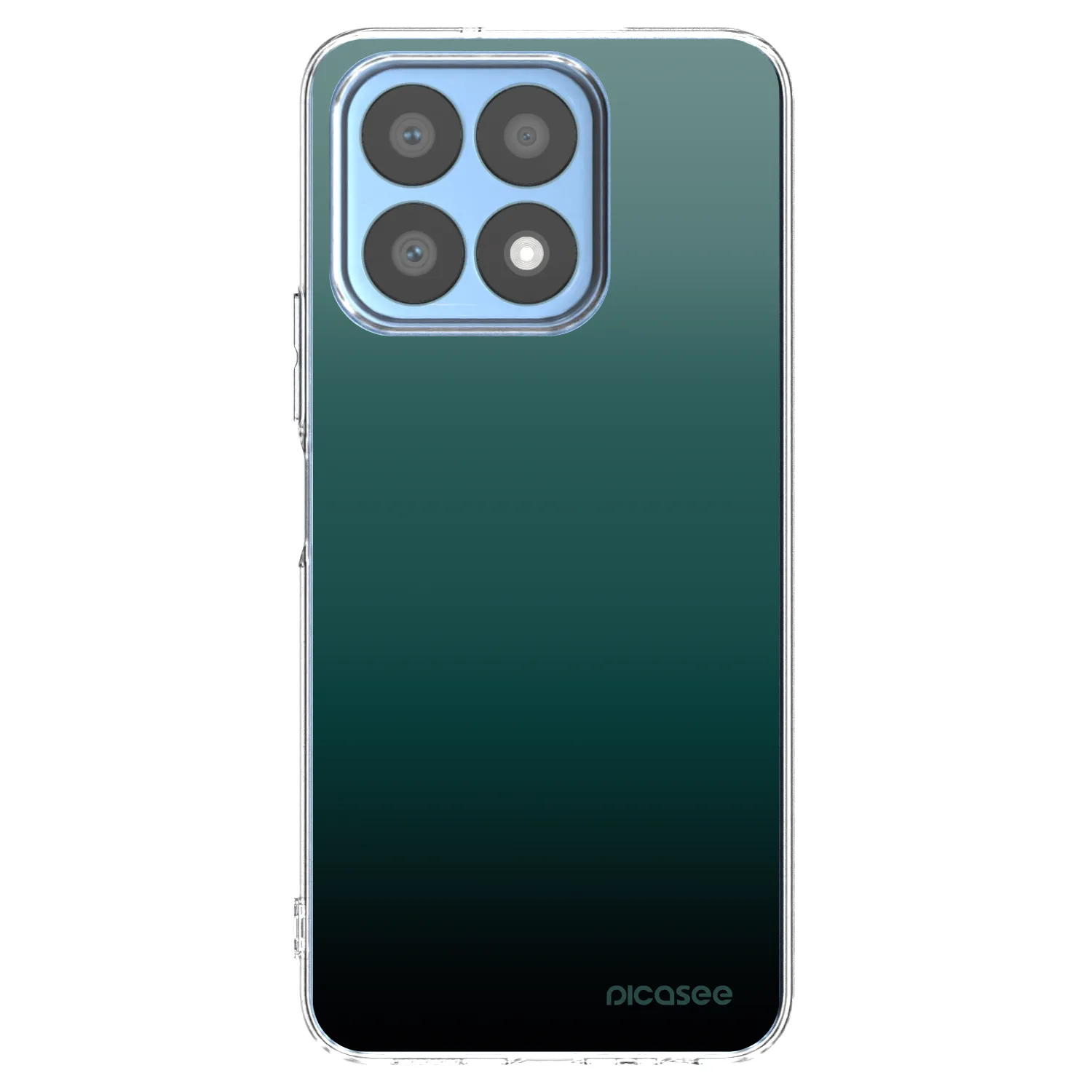 Picasee silikonski prozorni ovitek za Honor X8a - Verdant Fade