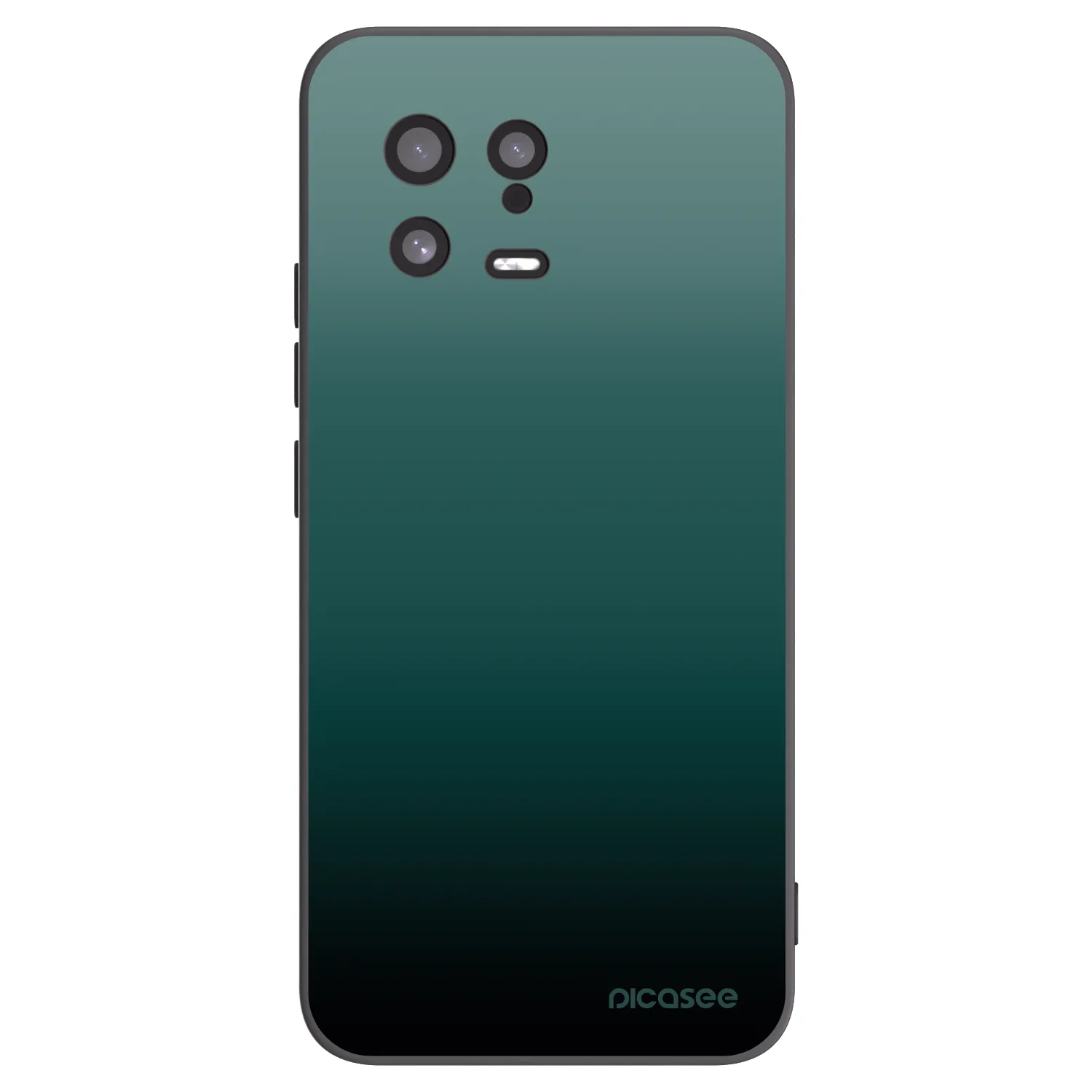 Picasee silikonski črni ovitek za Xiaomi 13 - Verdant Fade
