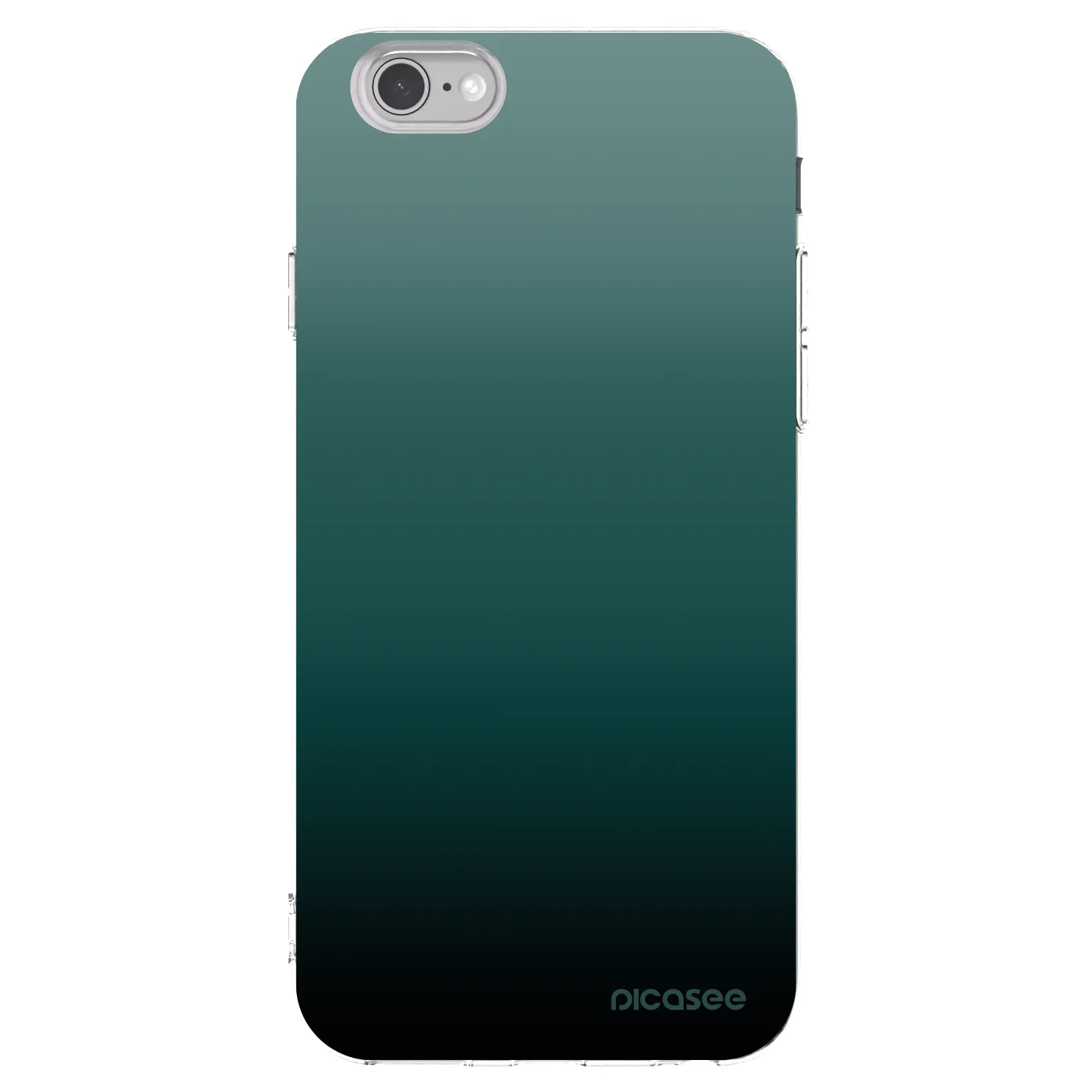 Picasee silikonski prozorni ovitek za Apple iPhone 6/6S - Verdant Fade