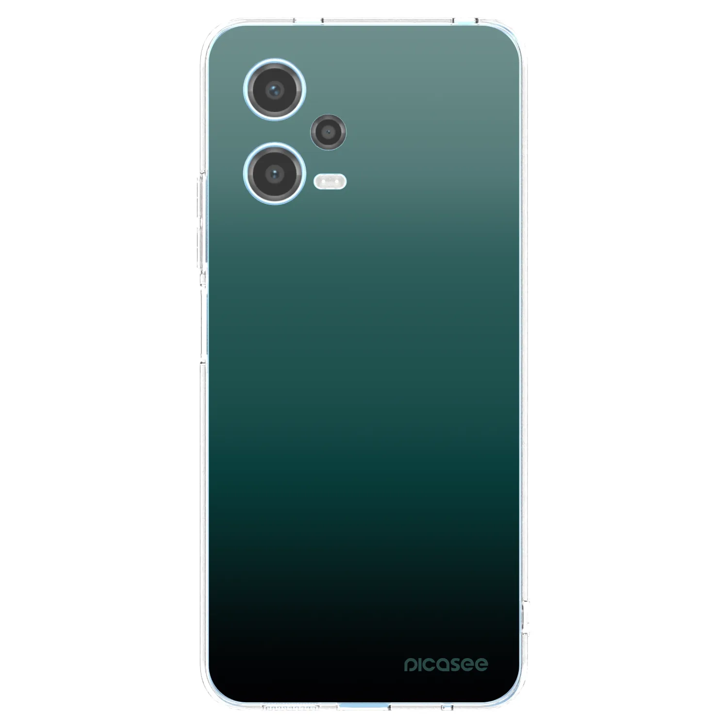 Picasee silikonski prozorni ovitek za Xiaomi Redmi Note 12 5G - Verdant Fade