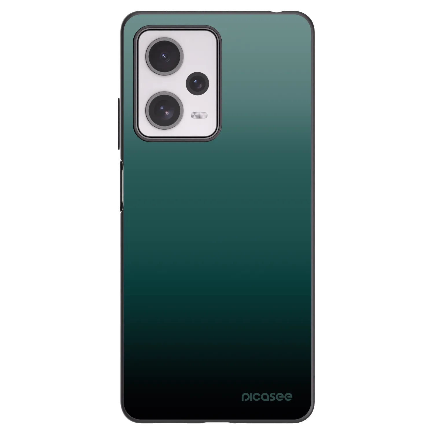 Picasee silikonski črni ovitek za Xiaomi Redmi Note 12 Pro+ 5G - Verdant Fade