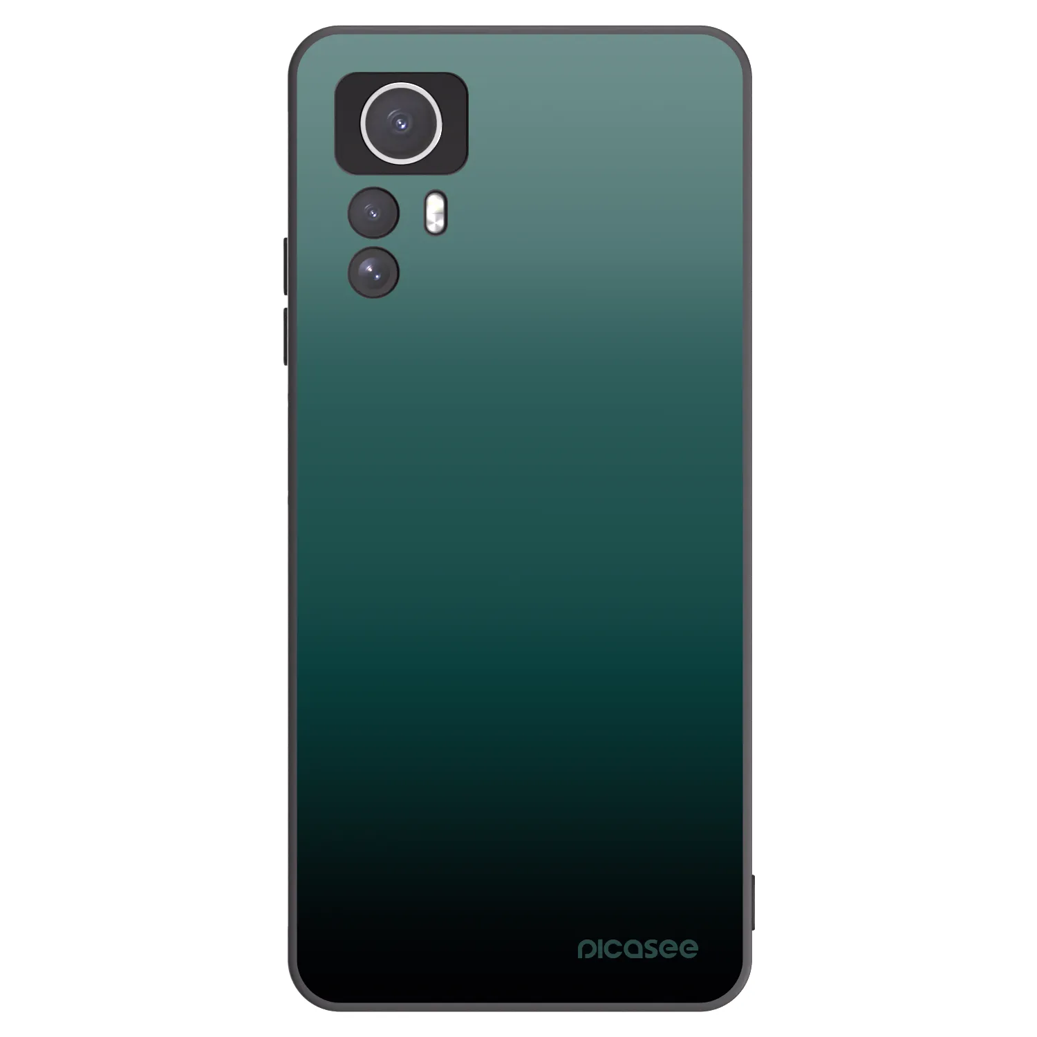 Picasee silikonski črni ovitek za Xiaomi Redmi Note 12S - Verdant Fade