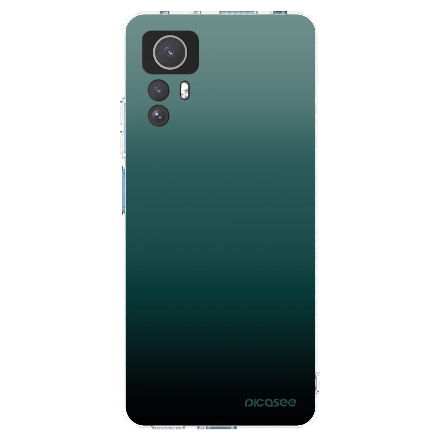 Picasee silikonski prozorni ovitek za Xiaomi Redmi Note 12S - Verdant Fade