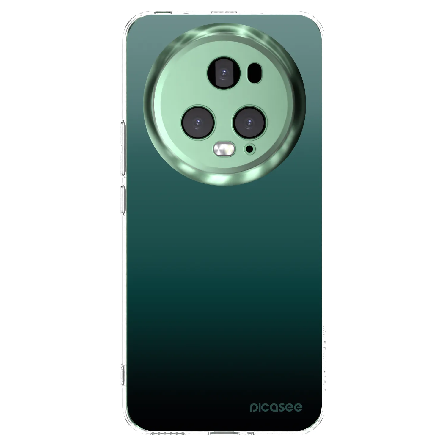 Picasee silikonski prozorni ovitek za Honor Magic5 Pro - Verdant Fade