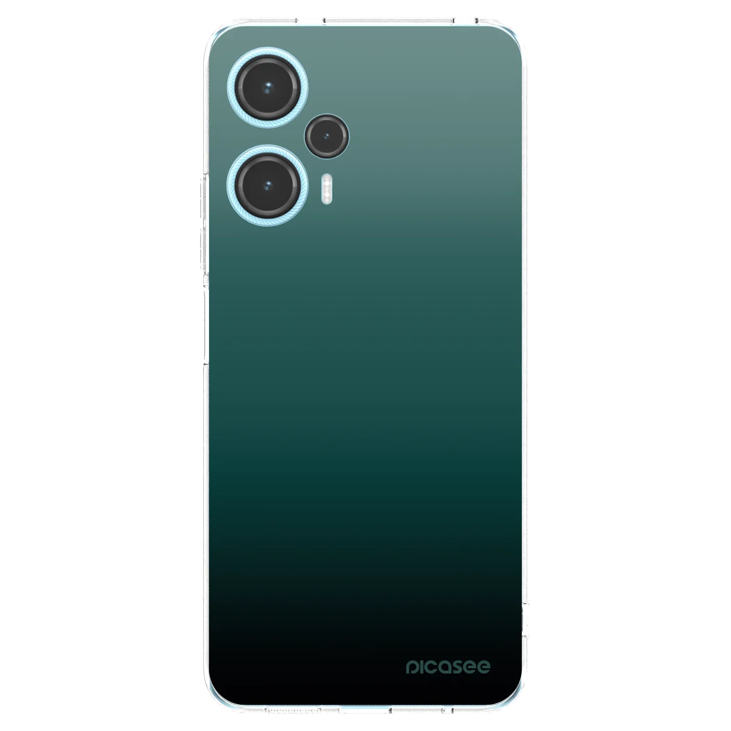 Picasee silikonski prozorni ovitek za Xiaomi Poco F5 - Verdant Fade