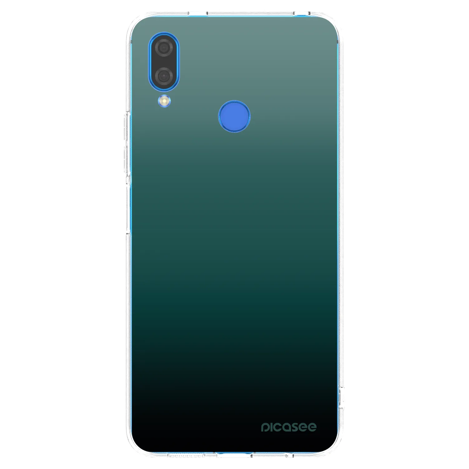 Picasee silikonski prozorni ovitek za Huawei Nova 3 - Verdant Fade