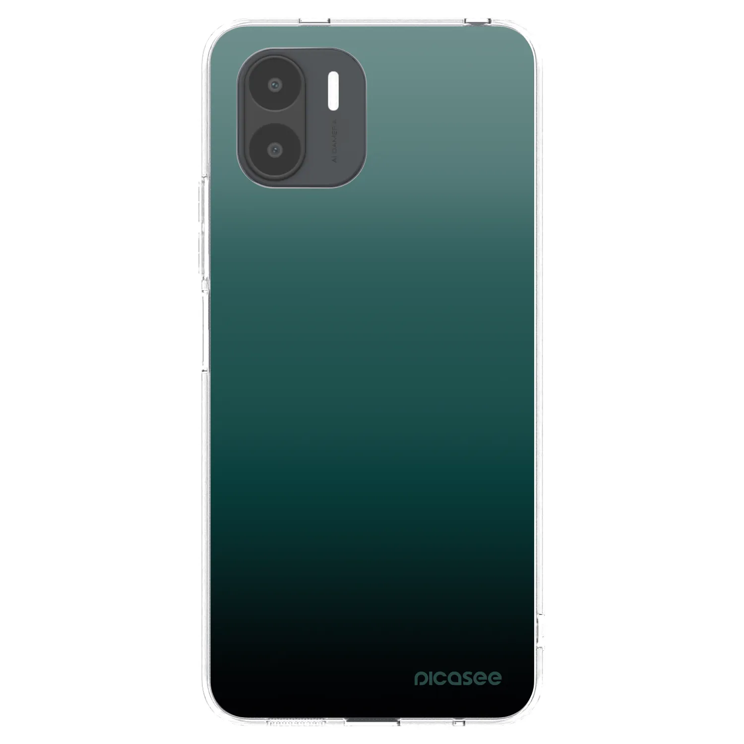 Picasee silikonski prozorni ovitek za Xiaomi Redmi A2 - Verdant Fade