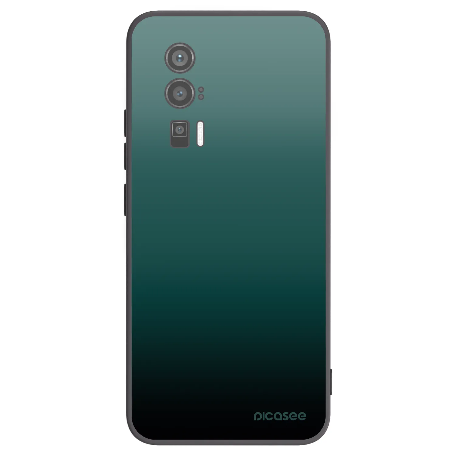 Picasee silikonski črni ovitek za Xiaomi Poco F5 Pro 5G - Verdant Fade