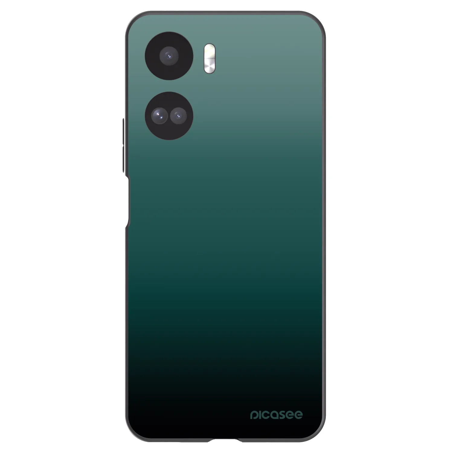Picasee silikonski črni ovitek za Honor 90 Lite 5G - Verdant Fade
