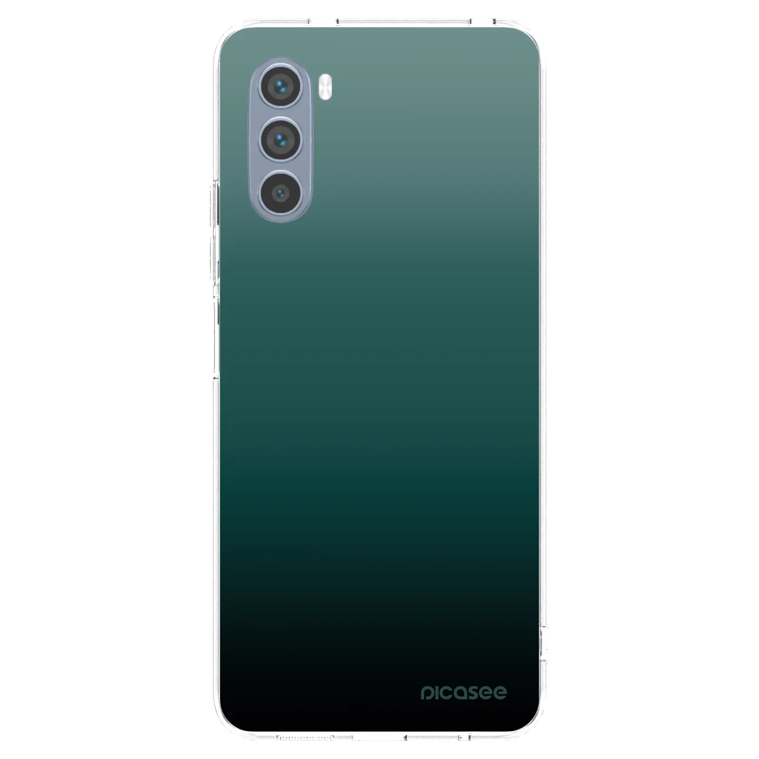 Picasee silikonski prozorni ovitek za Motorola Moto G62 - Verdant Fade