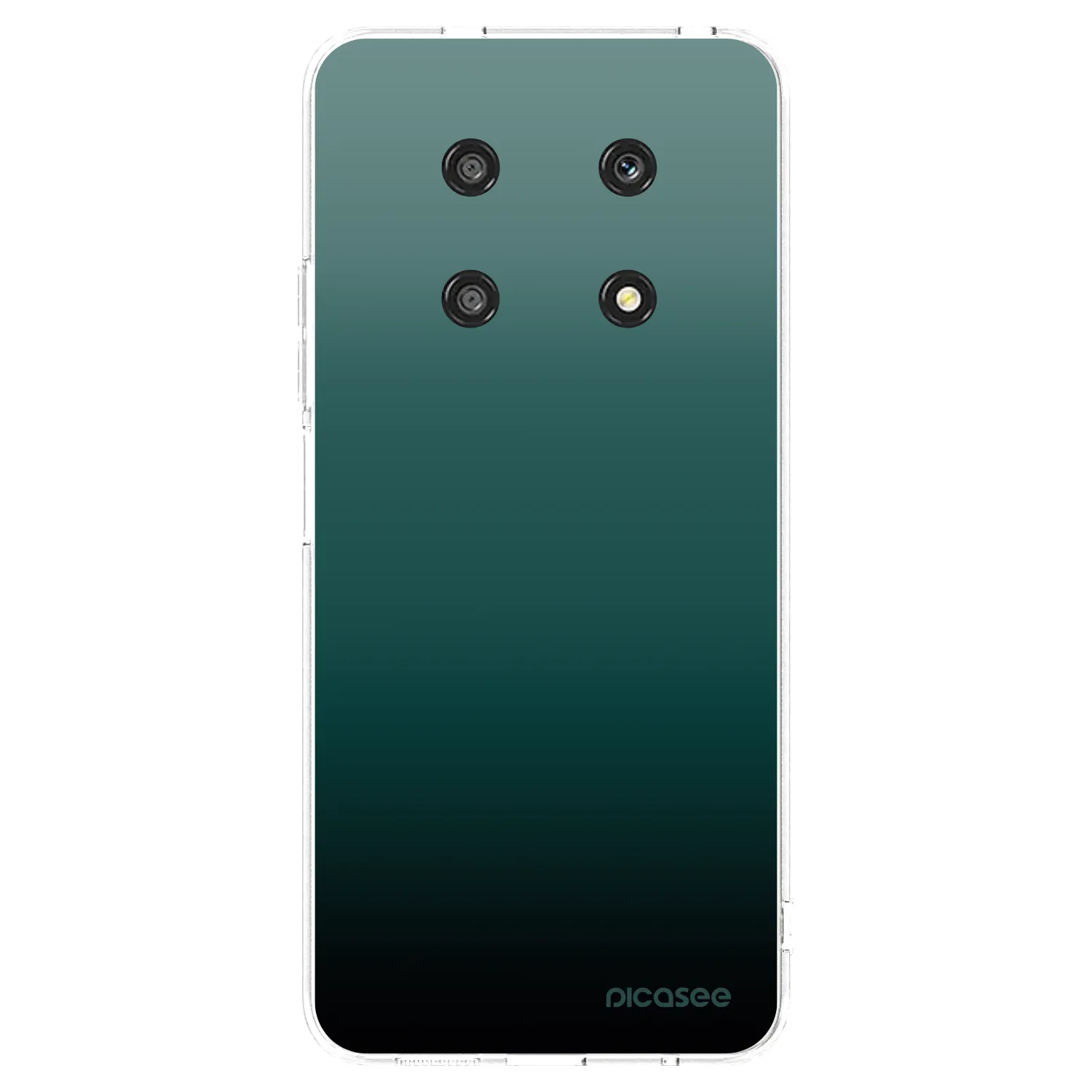 Picasee silikonski prozorni ovitek za Honor Magic4 Lite 5G - Verdant Fade