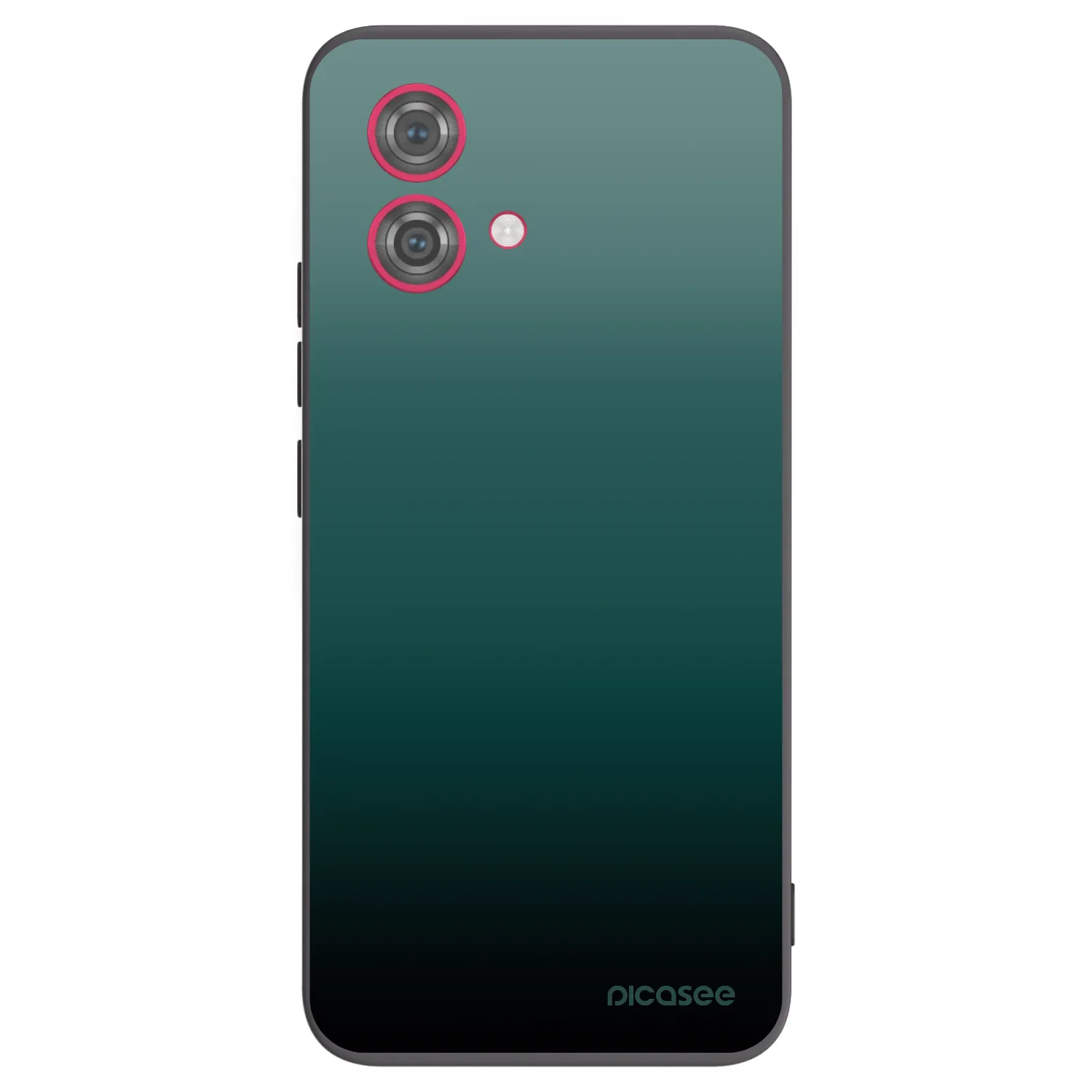 Picasee silikonski črni ovitek za Motorola Moto G84 5G - Verdant Fade