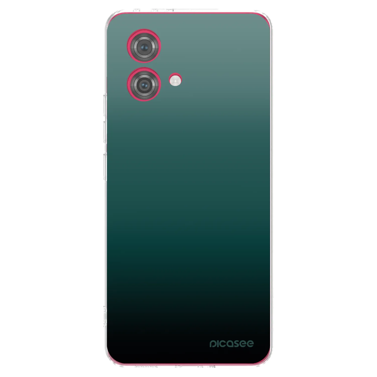 Picasee silikonski prozorni ovitek za Motorola Moto G84 5G - Verdant Fade