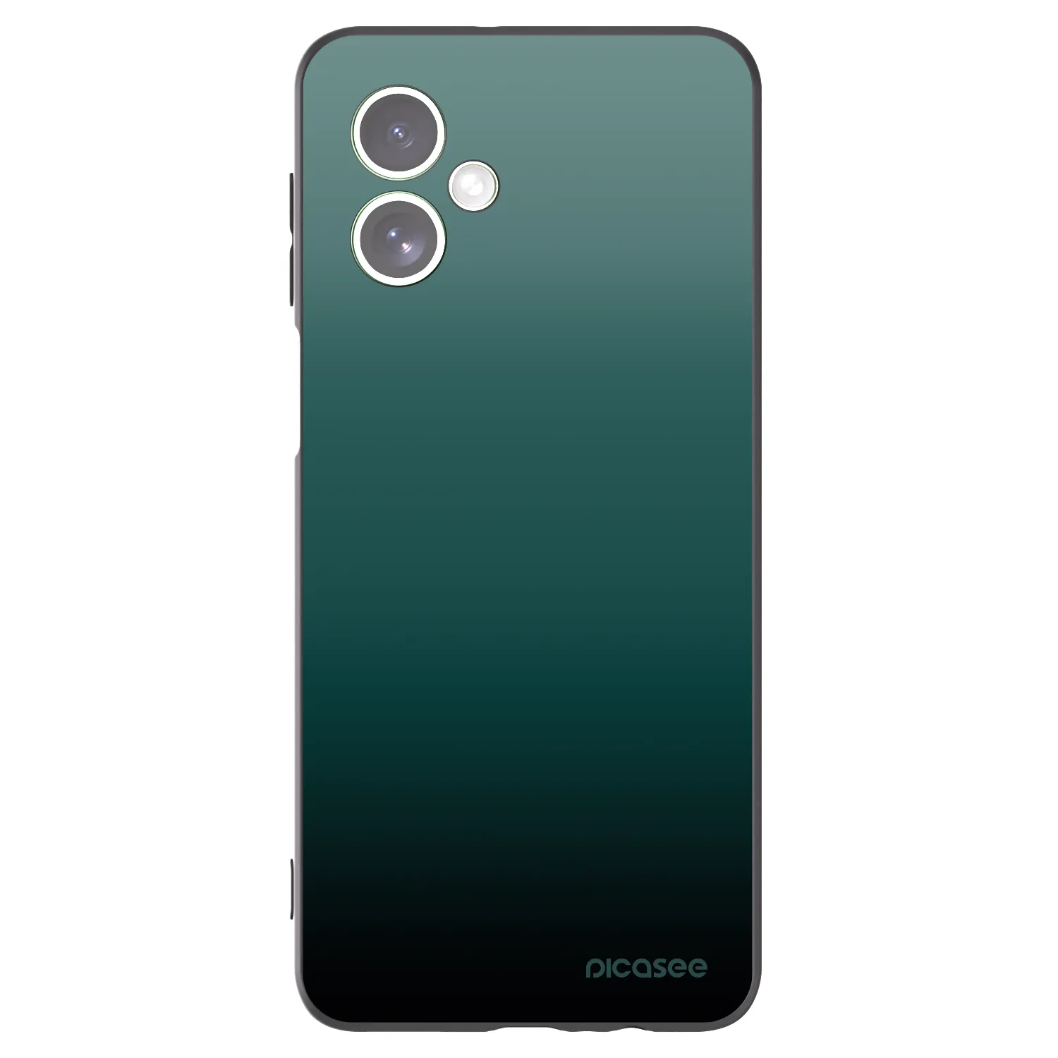 Picasee silikonski črni ovitek za Motorola Moto G54 5G - Verdant Fade