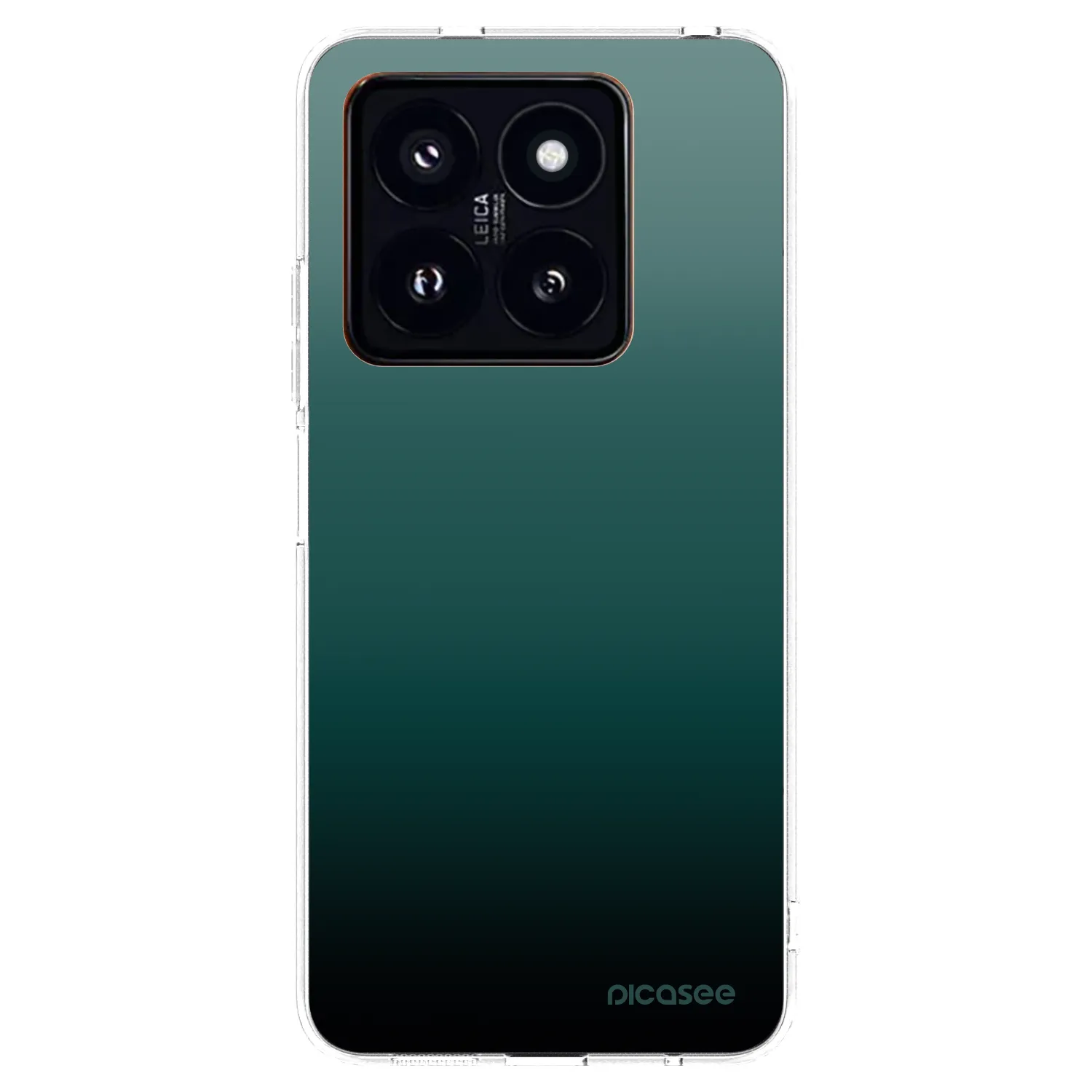 Picasee silikonski prozorni ovitek za Xiaomi 14 Pro - Verdant Fade