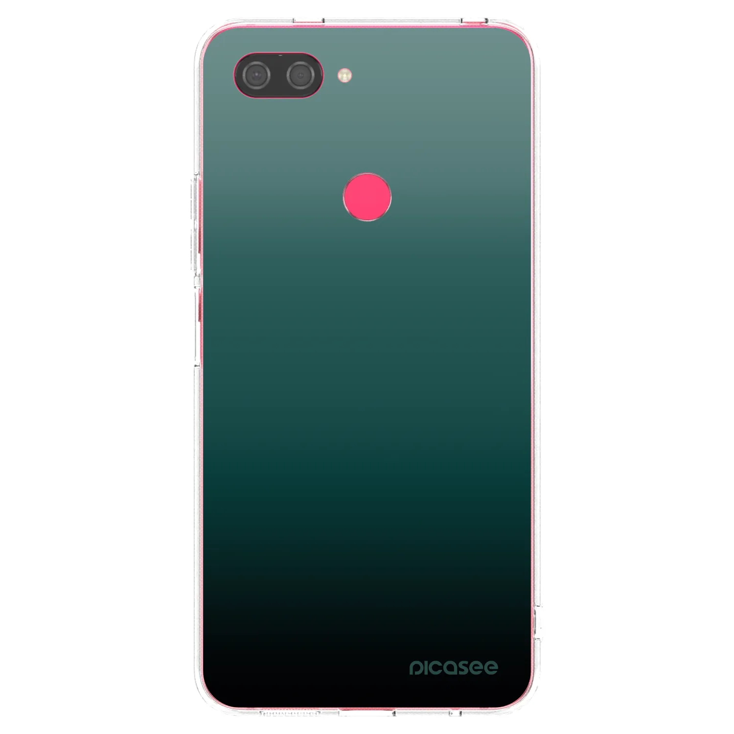 Picasee silikonski prozorni ovitek za Xiaomi Mi 8 Lite - Verdant Fade