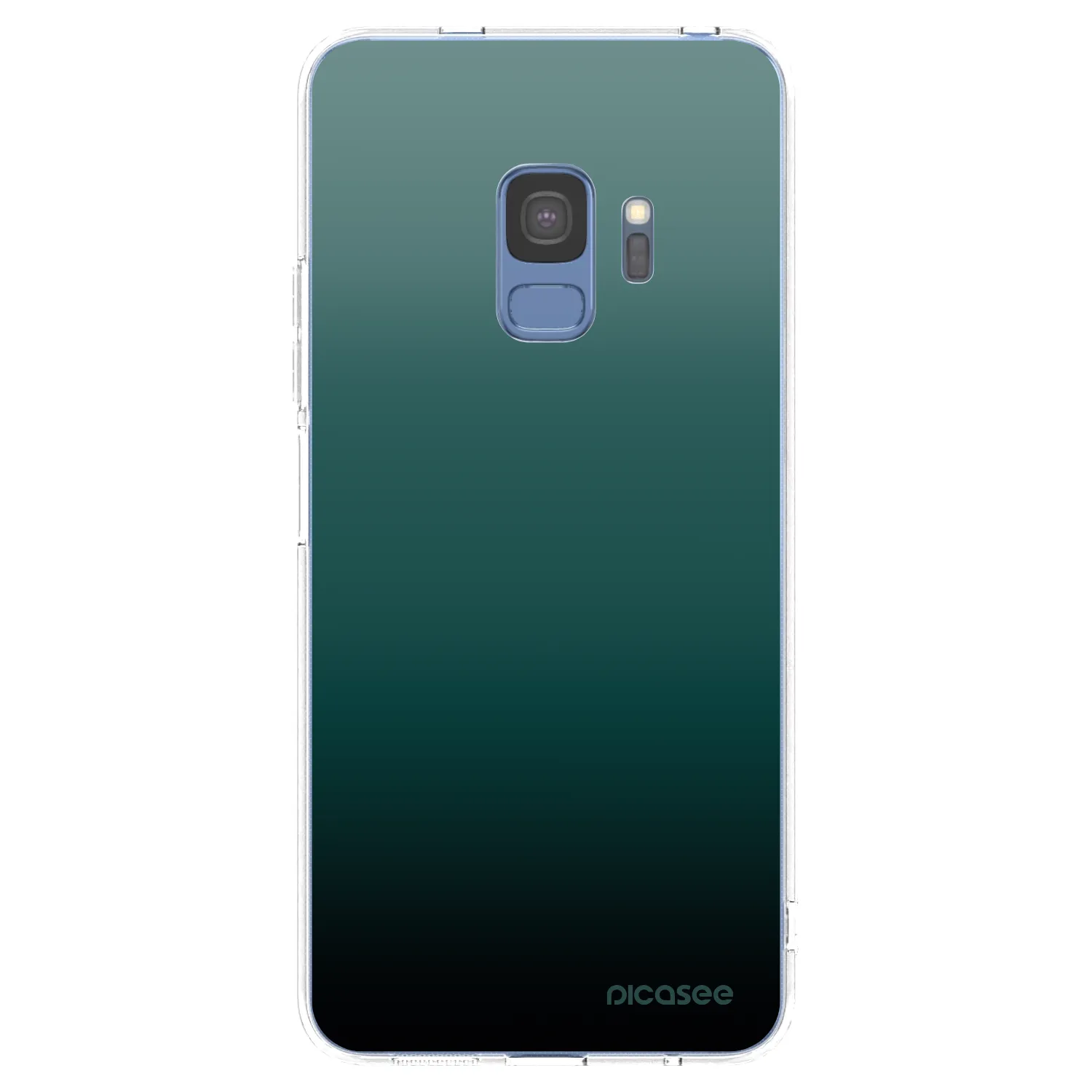 Picasee silikonski prozorni ovitek za Samsung Galaxy S9 G960F - Verdant Fade