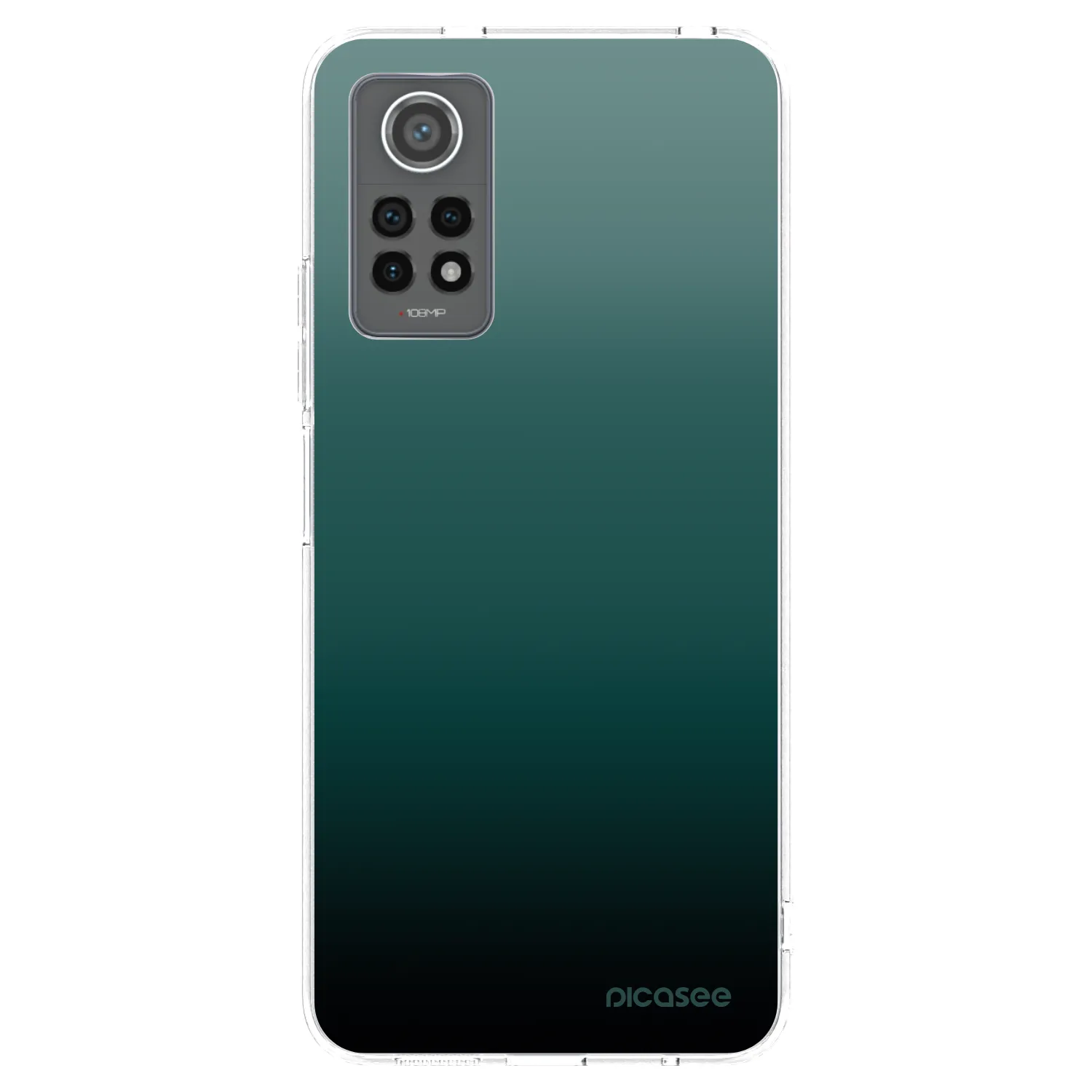 Picasee silikonski prozorni ovitek za Xiaomi Redmi Note 12 Pro 4G - Verdant Fade
