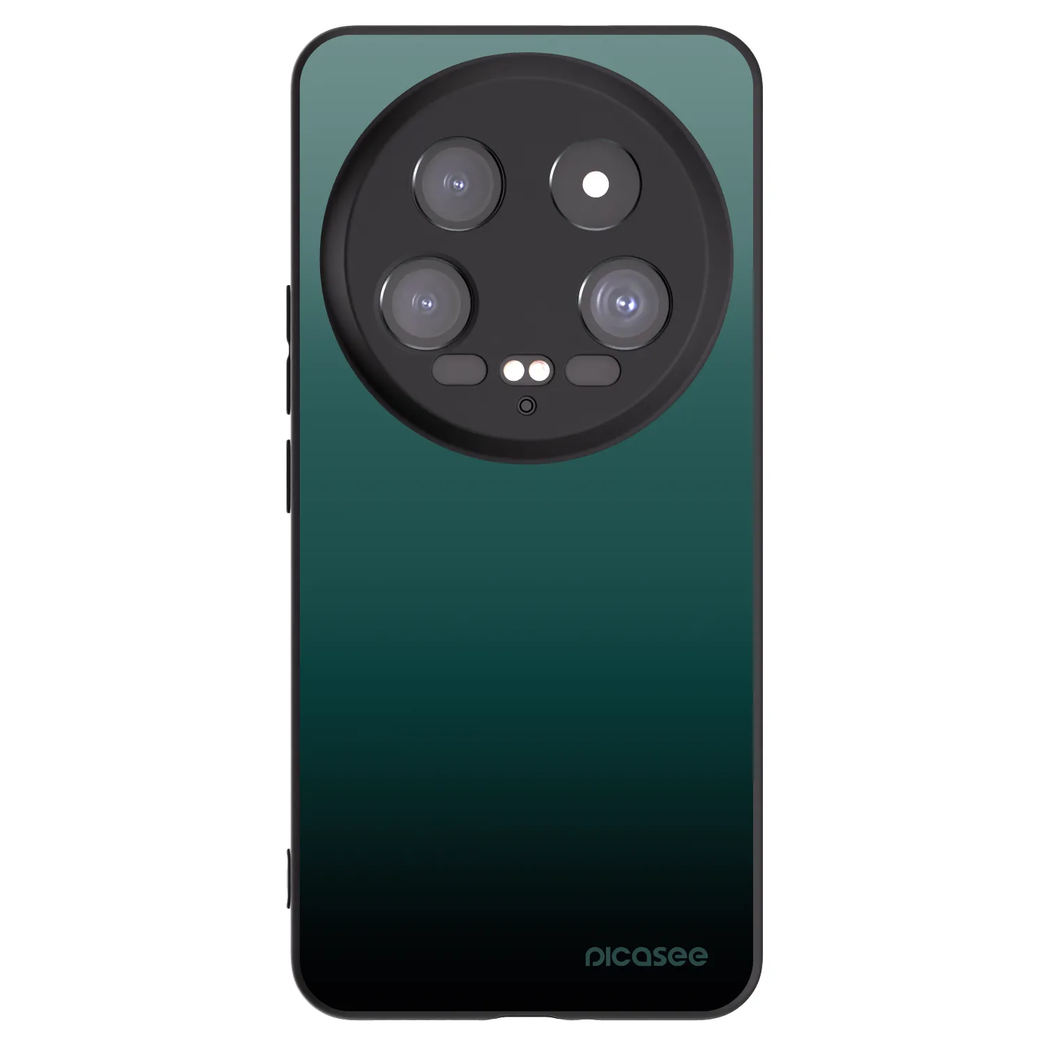 Picasee silikonski črni ovitek za Xiaomi 14 Ultra - Verdant Fade