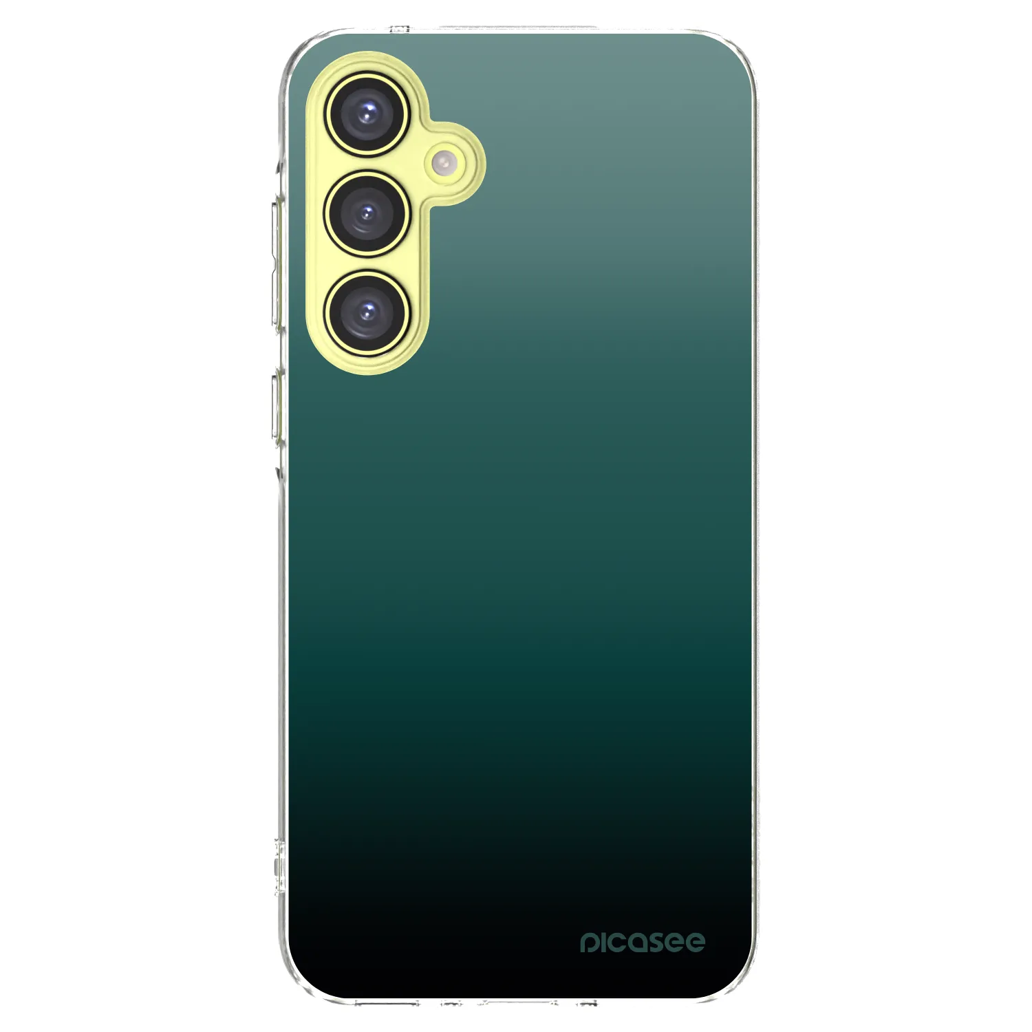 Picasee silikonski prozorni ovitek za Samsung Galaxy A35 5G A356B - Verdant Fade