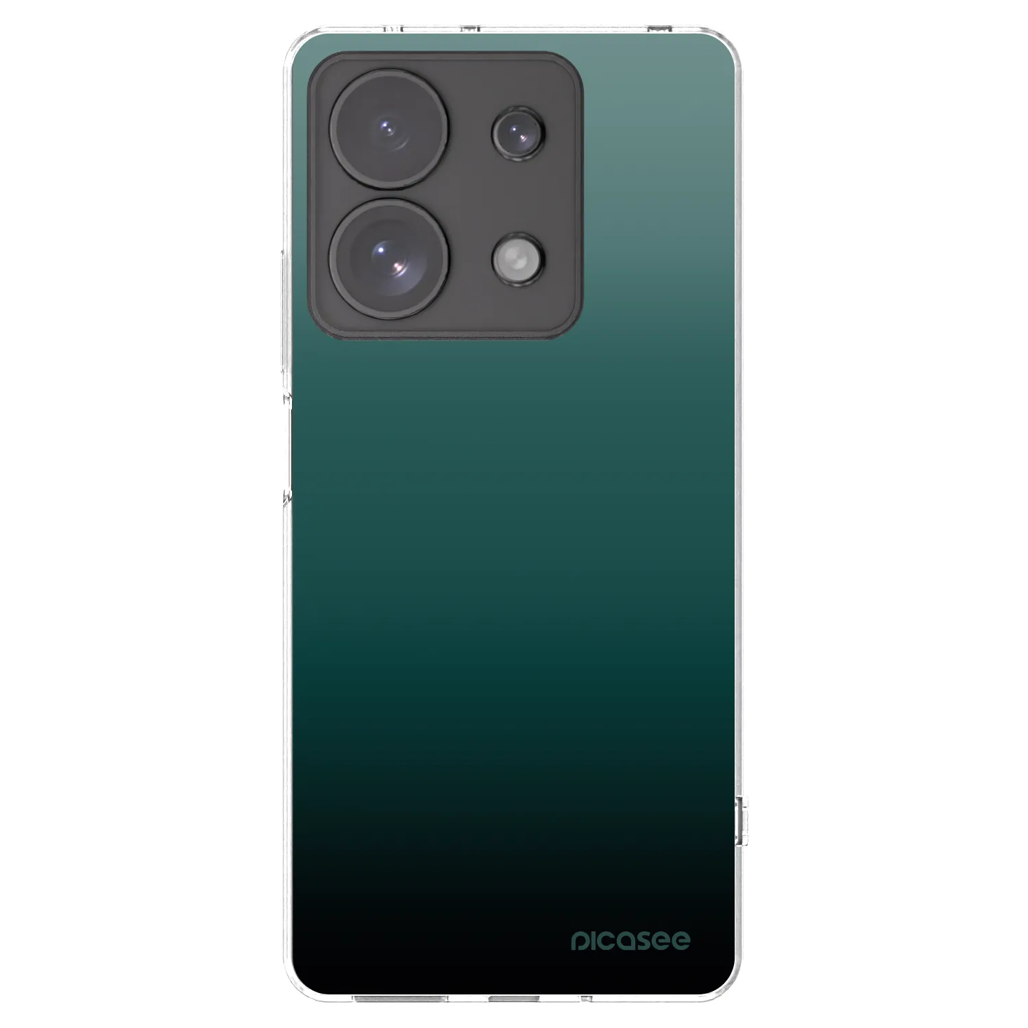 Picasee silikonski prozorni ovitek za Xiaomi Redmi Note 13 Pro 4G - Verdant Fade