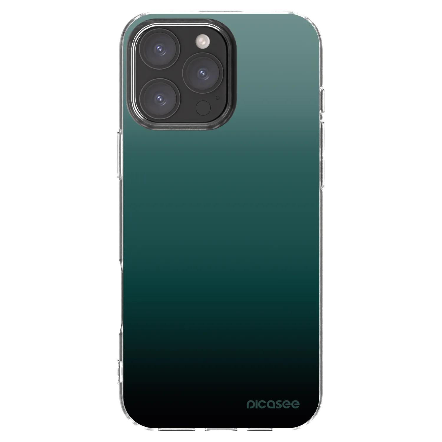 Picasee silikonski prozorni ovitek za Apple iPhone 16 Pro Max - Verdant Fade