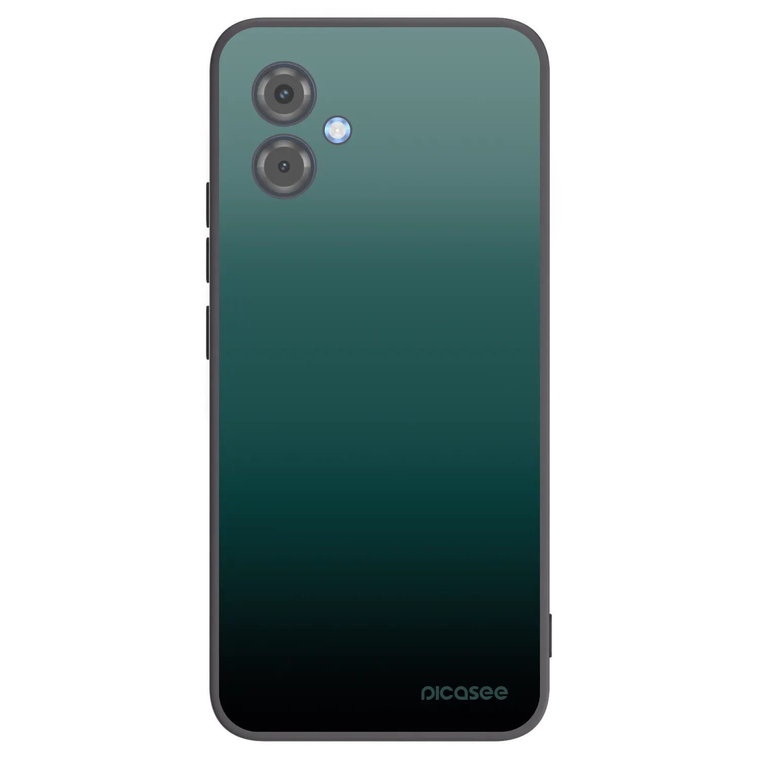 Picasee silikonski črni ovitek za Motorola Moto G14 - Verdant Fade