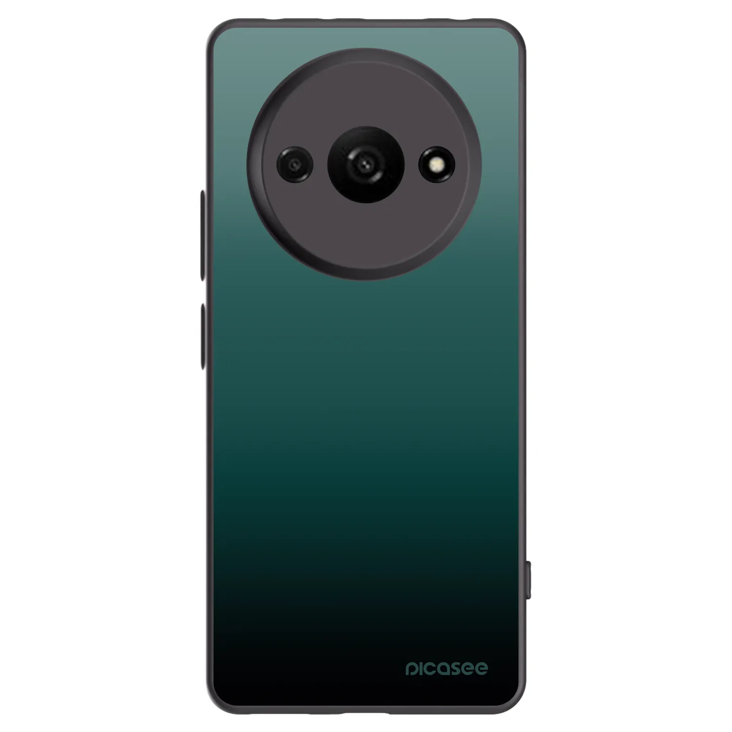 Picasee silikonski črni ovitek za Xiaomi Redmi A3 - Verdant Fade