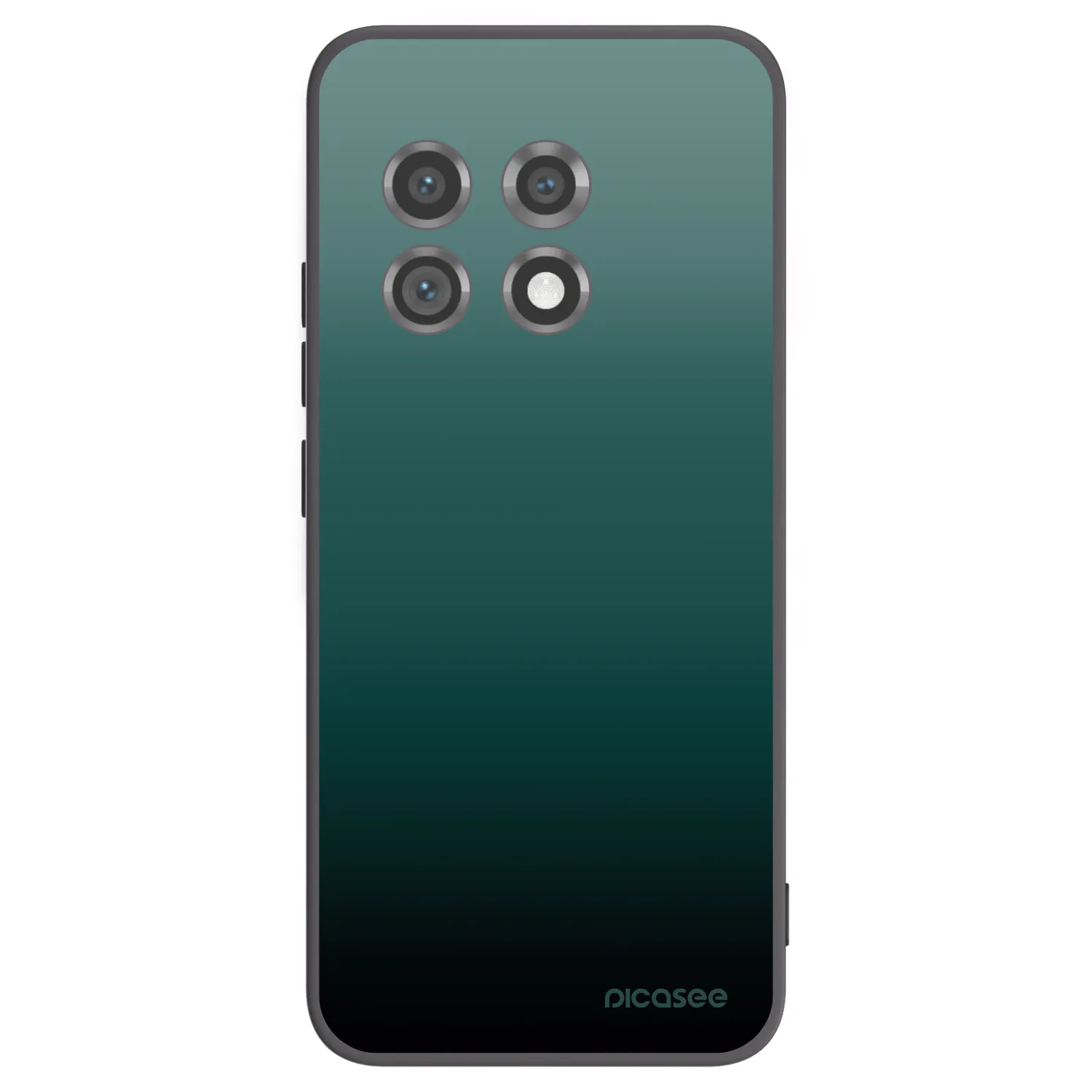 Picasee silikonski črni ovitek za OnePlus 11 5G - Verdant Fade